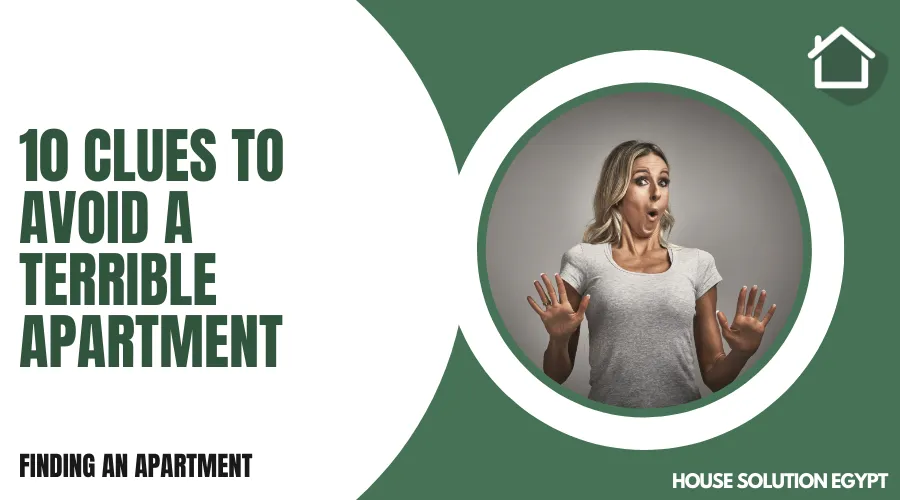 10 CLUES TO AVOID A TERRIBLE APARTMENT   - #313 - article image