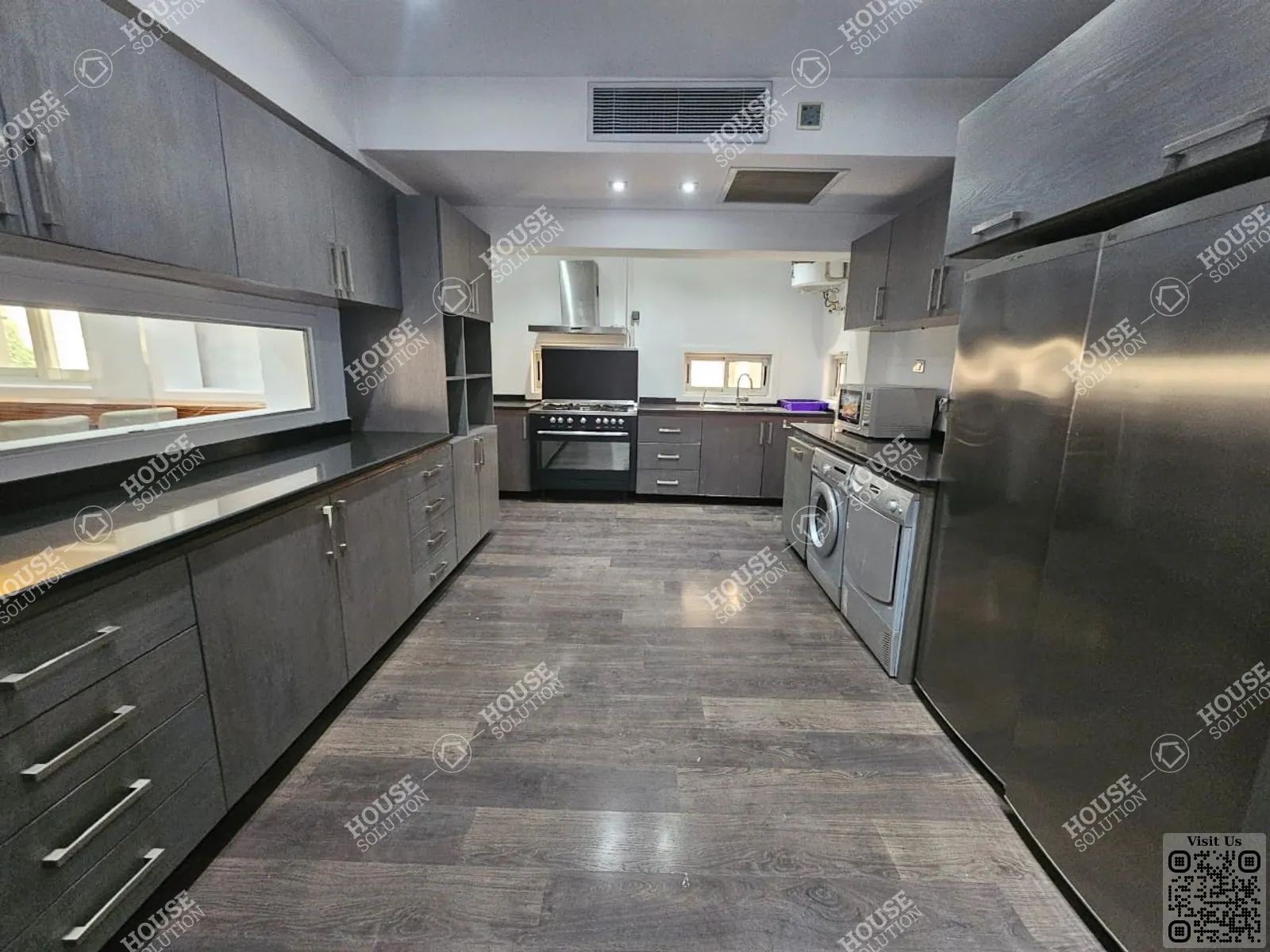 KITCHEN  @ Apartments For Rent In Maadi Maadi Degla Area: 350 m² consists of 4 Bedrooms 5 Bathrooms Modern furnished 5 stars #2504-1