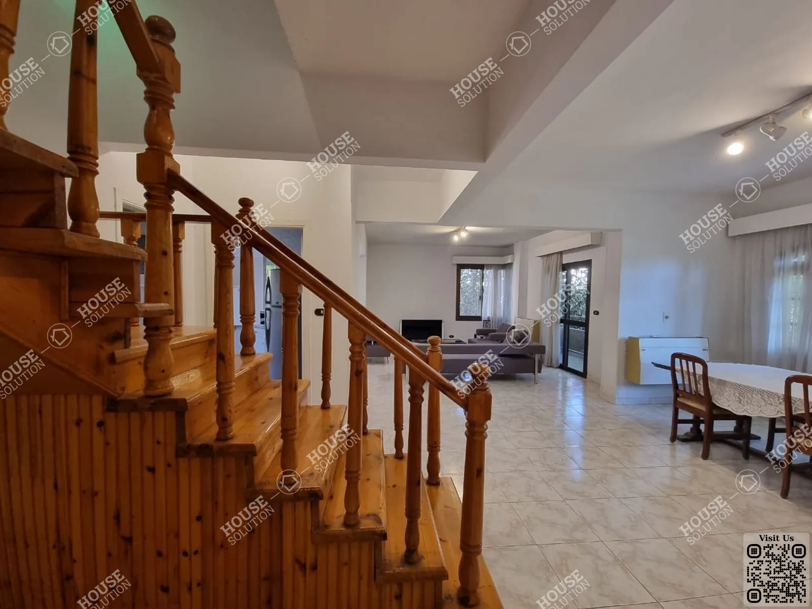 RECEPTION  @ Duplexes For Rent In Maadi Maadi Degla Area: 200 m² consists of 3 Bedrooms 3 Bathrooms Furnished 5 stars #2566-1