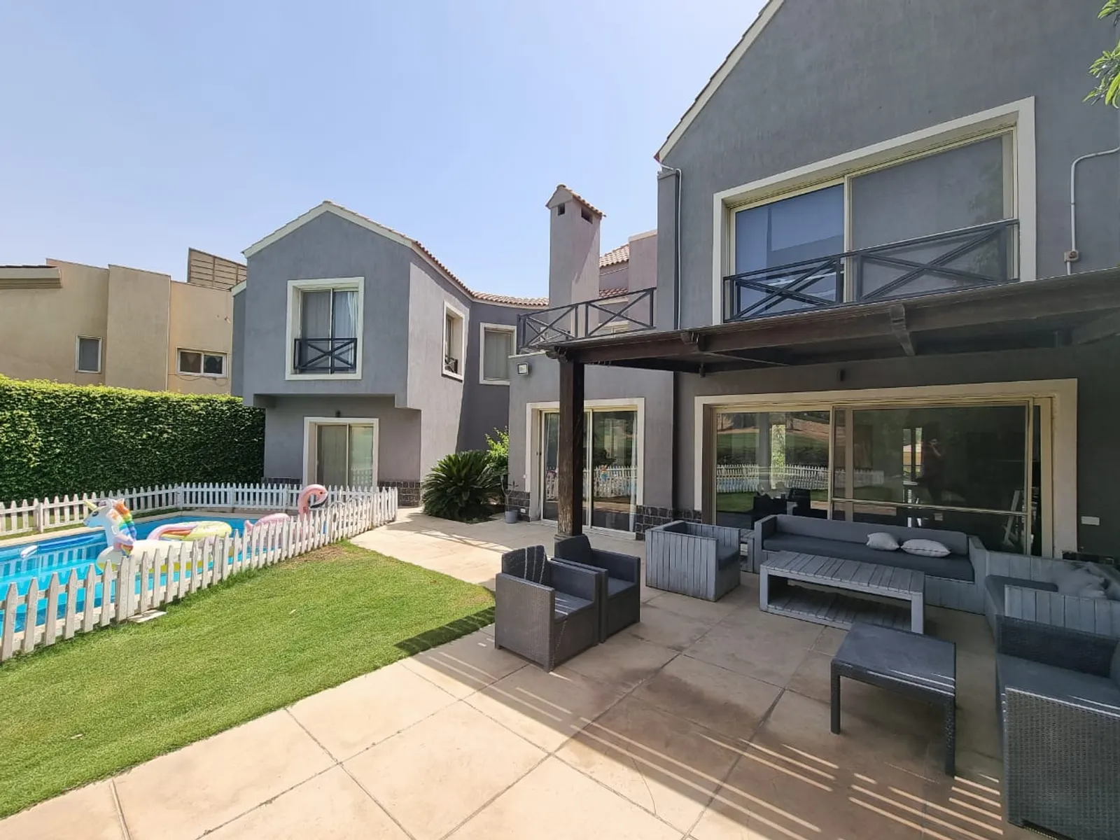 AMAZING VILLA WITH PRIVATE POOL FOR RENT IN KATAMEYA HEIGHTS  - #2568 - Semi furnished