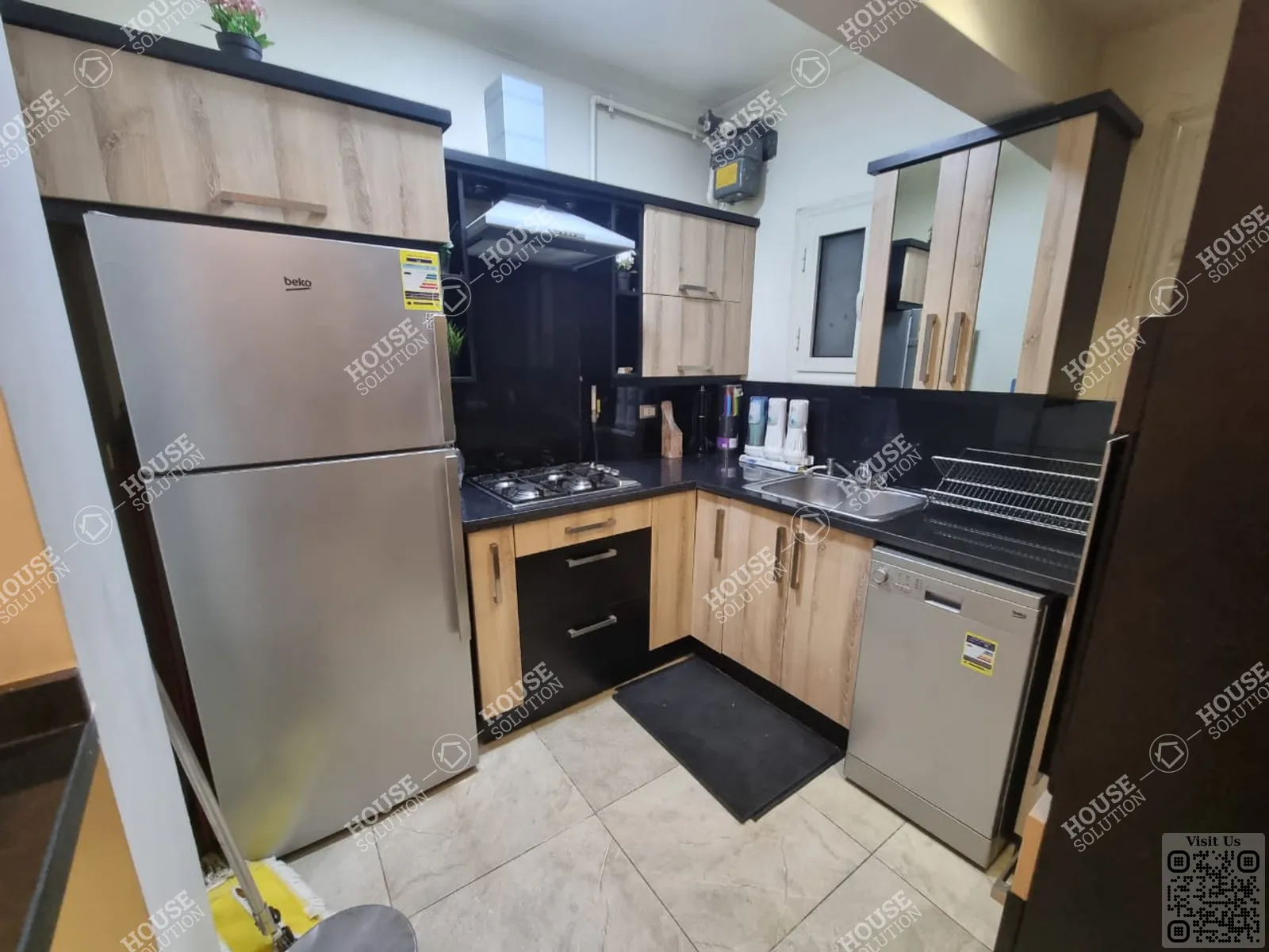 KITCHEN  @ Apartments For Rent In Maadi Maadi Sarayat Area: 160 m² consists of 2 Bedrooms 2 Bathrooms Modern furnished 5 stars #2570-2