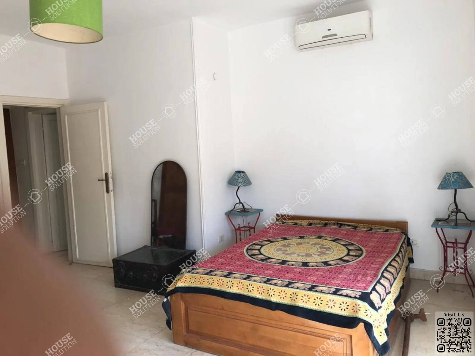 SECOND BEDROOM @ Apartments For Rent In Maadi Maadi Sarayat Area: 180 m² consists of 3 Bedrooms 2 Bathrooms Modern furnished 5 stars #2606-2