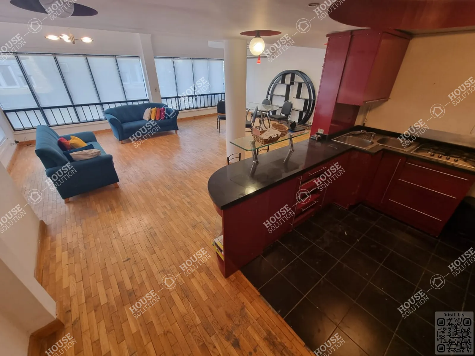 RECEPTION  @ Apartments For Rent In Maadi Maadi Sarayat Area: 175 m² consists of 2 Bedrooms 2 Bathrooms Modern furnished 5 stars #2612-0