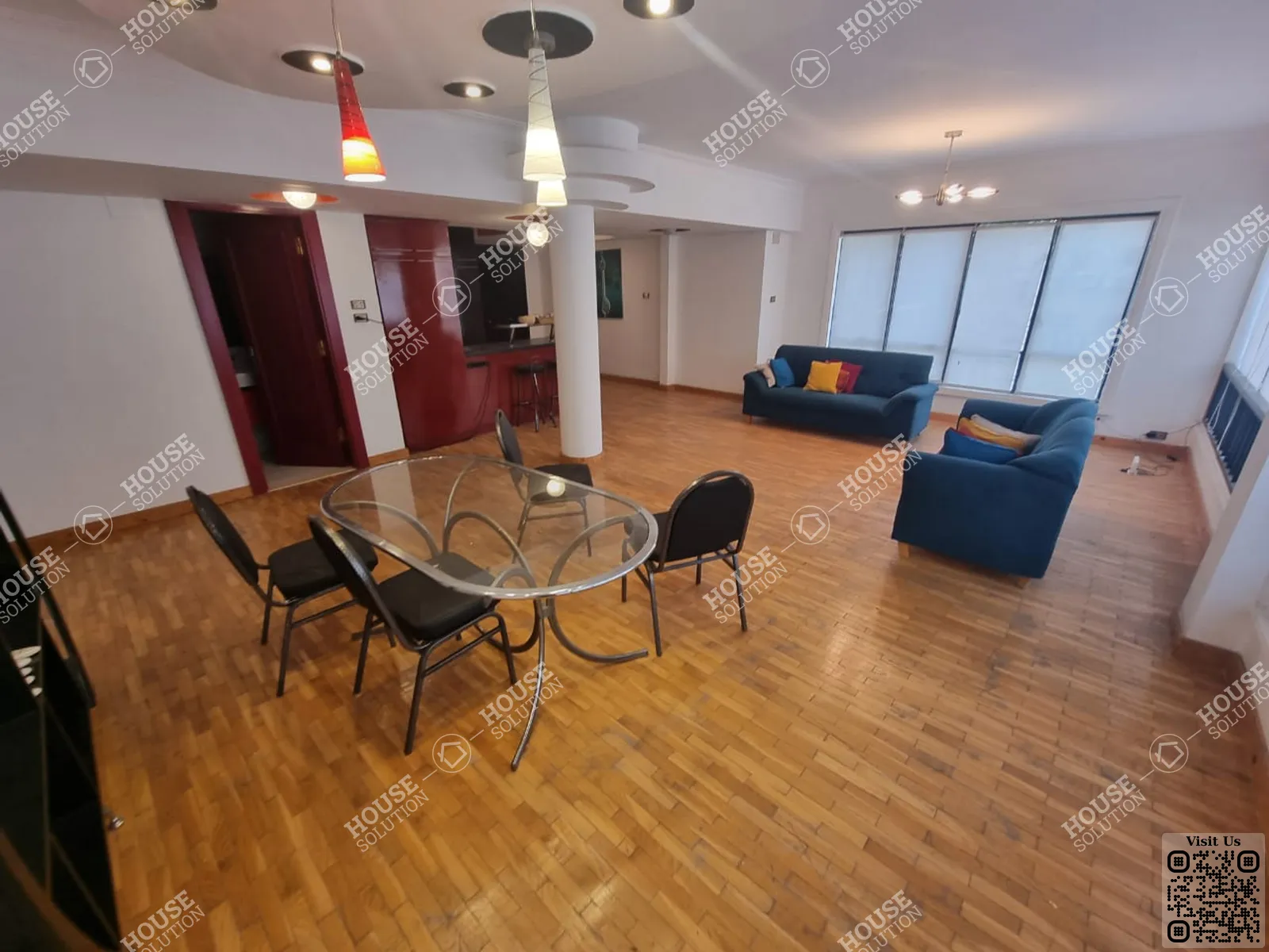 RECEPTION @ Apartments For Rent In Maadi Maadi Sarayat Area: 175 m² consists of 2 Bedrooms 2 Bathrooms Modern furnished 5 stars #2612-2