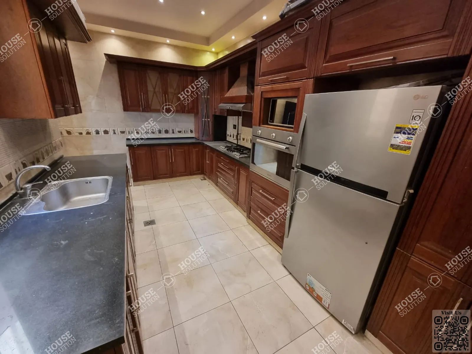 KITCHEN  @ Penthouses For Rent In Maadi Maadi Sarayat Area: 600 m² consists of 5 Bedrooms 4 Bathrooms Furnished 5 stars #2662-2