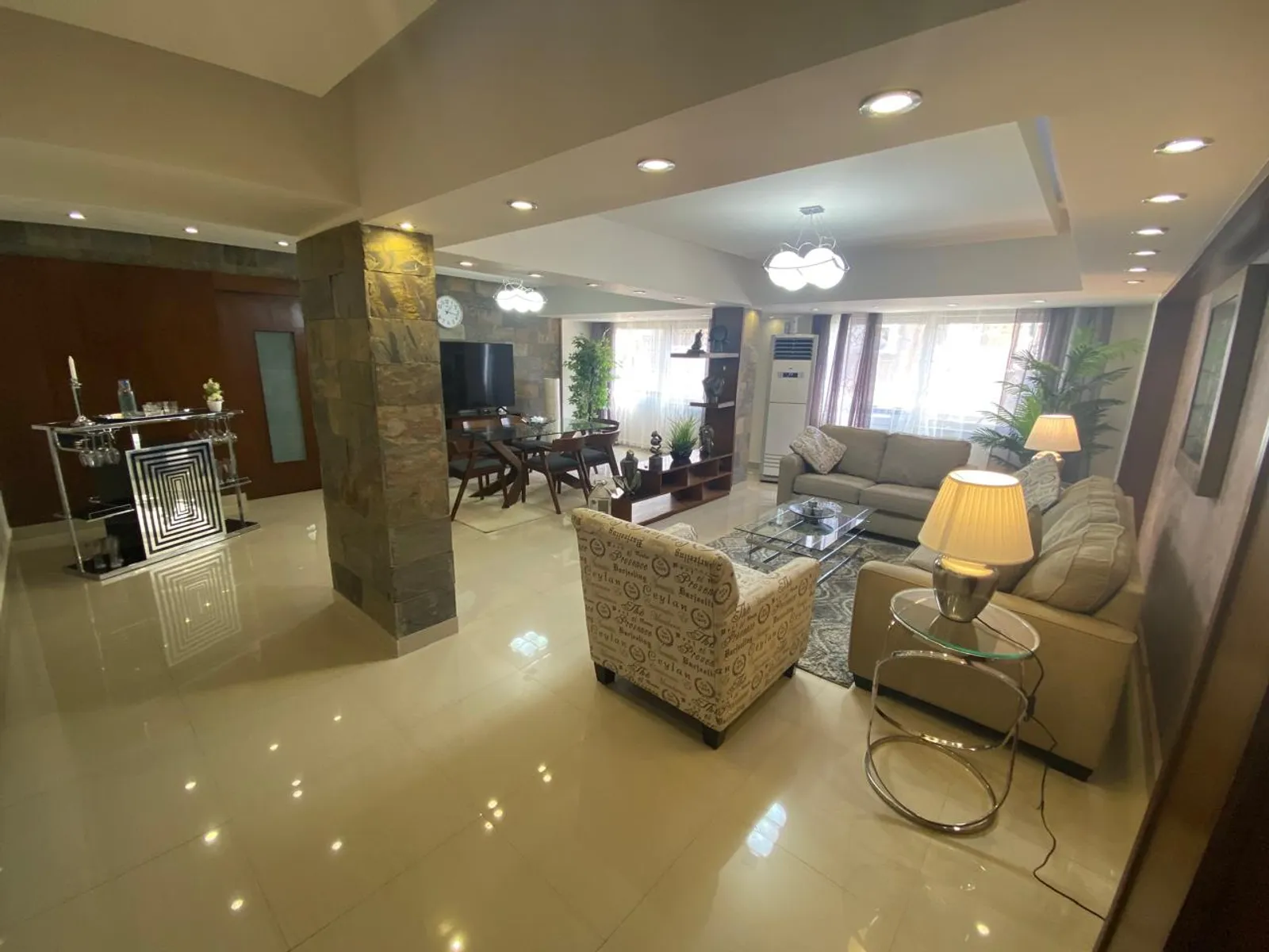 شقق للبيع في المعادي سرايات المعادي مساحة: 160 م² تتكون من 2 غرفة 2 حمام مفروش مودرن 5 نجوم #2686