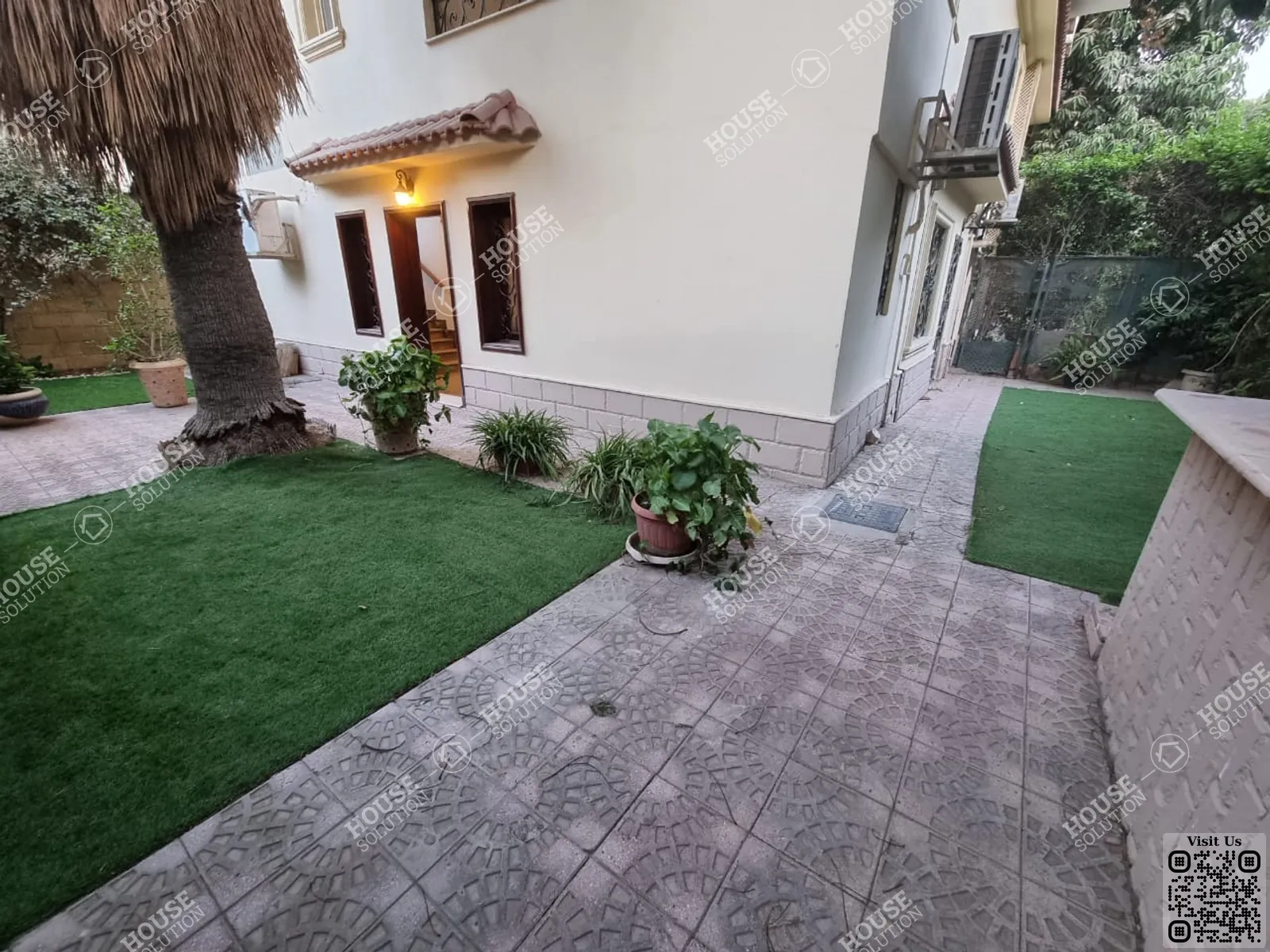 PRIVATE GARDEN  @ Ground Floors For Rent In Maadi Maadi Sarayat Area: 220 m² consists of 3 Bedrooms 3 Bathrooms Modern furnished 5 stars #2866-0
