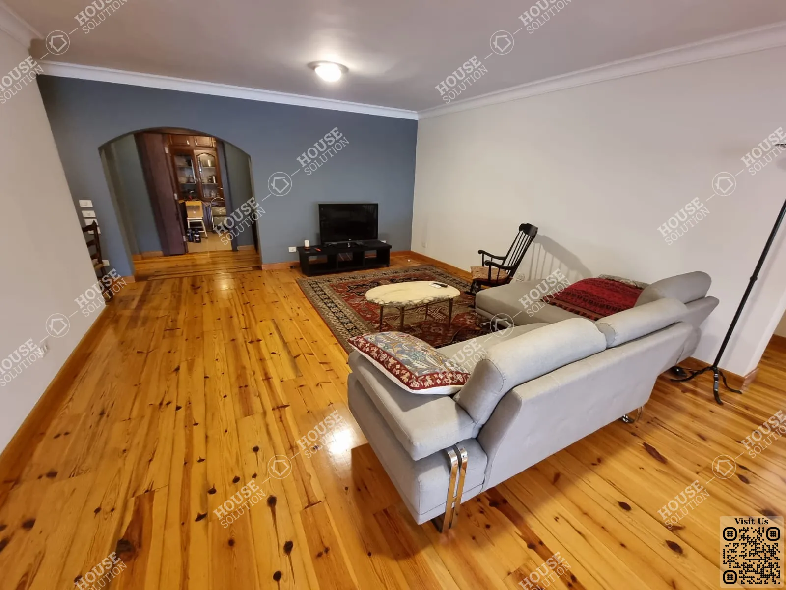 RECEPTION  @ Apartments For Rent In Maadi Maadi Degla Area: 160 m² consists of 2 Bedrooms 2 Bathrooms Furnished 5 stars #2868-2