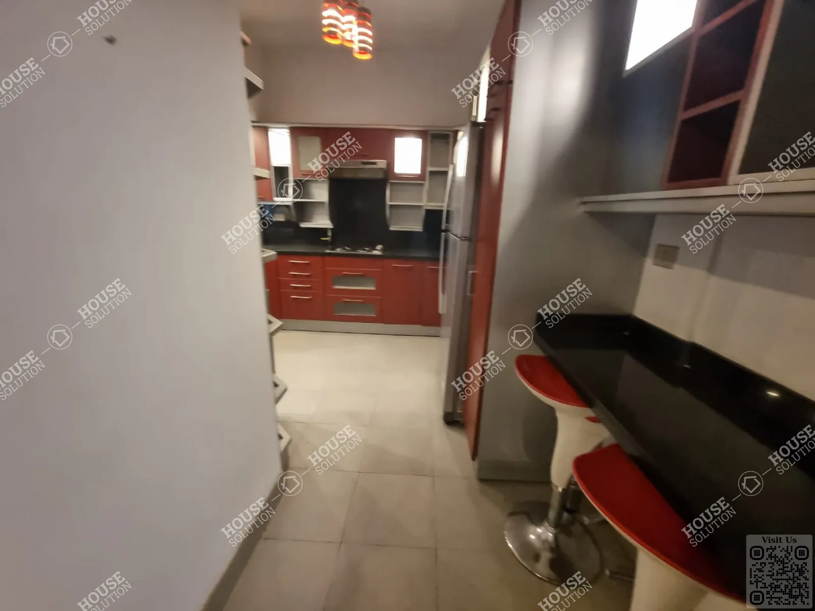 KITCHEN @ Apartments For Rent In Maadi Maadi Sarayat Area: 130 m² consists of 2 Bedrooms 3 Bathrooms Modern furnished 5 stars #2891-2