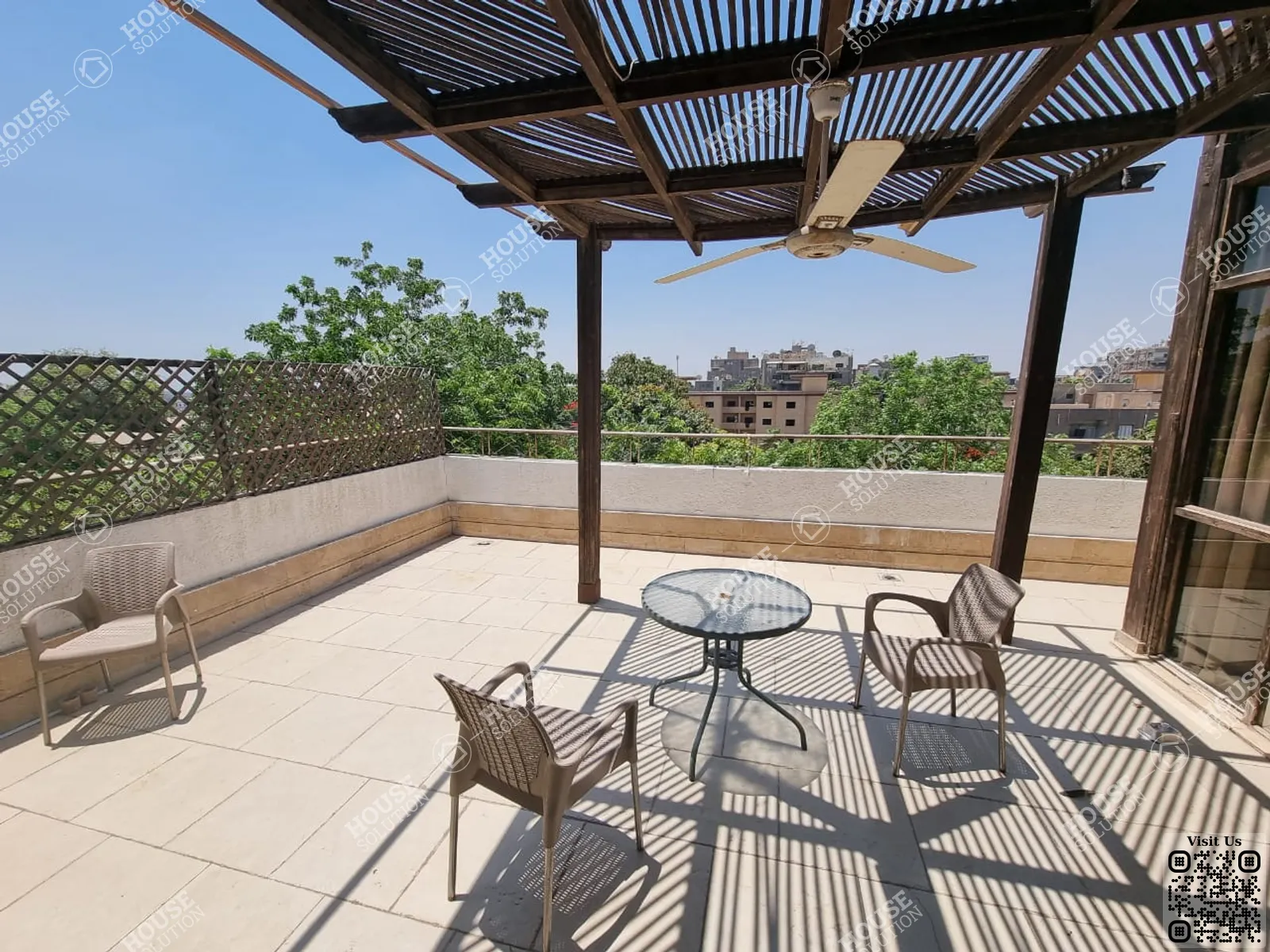 TERRACE  @ Penthouses For Rent In Maadi Maadi Sarayat Area: 2500 m² consists of 4 Bedrooms 4 Bathrooms Modern furnished 5 stars #2920-2