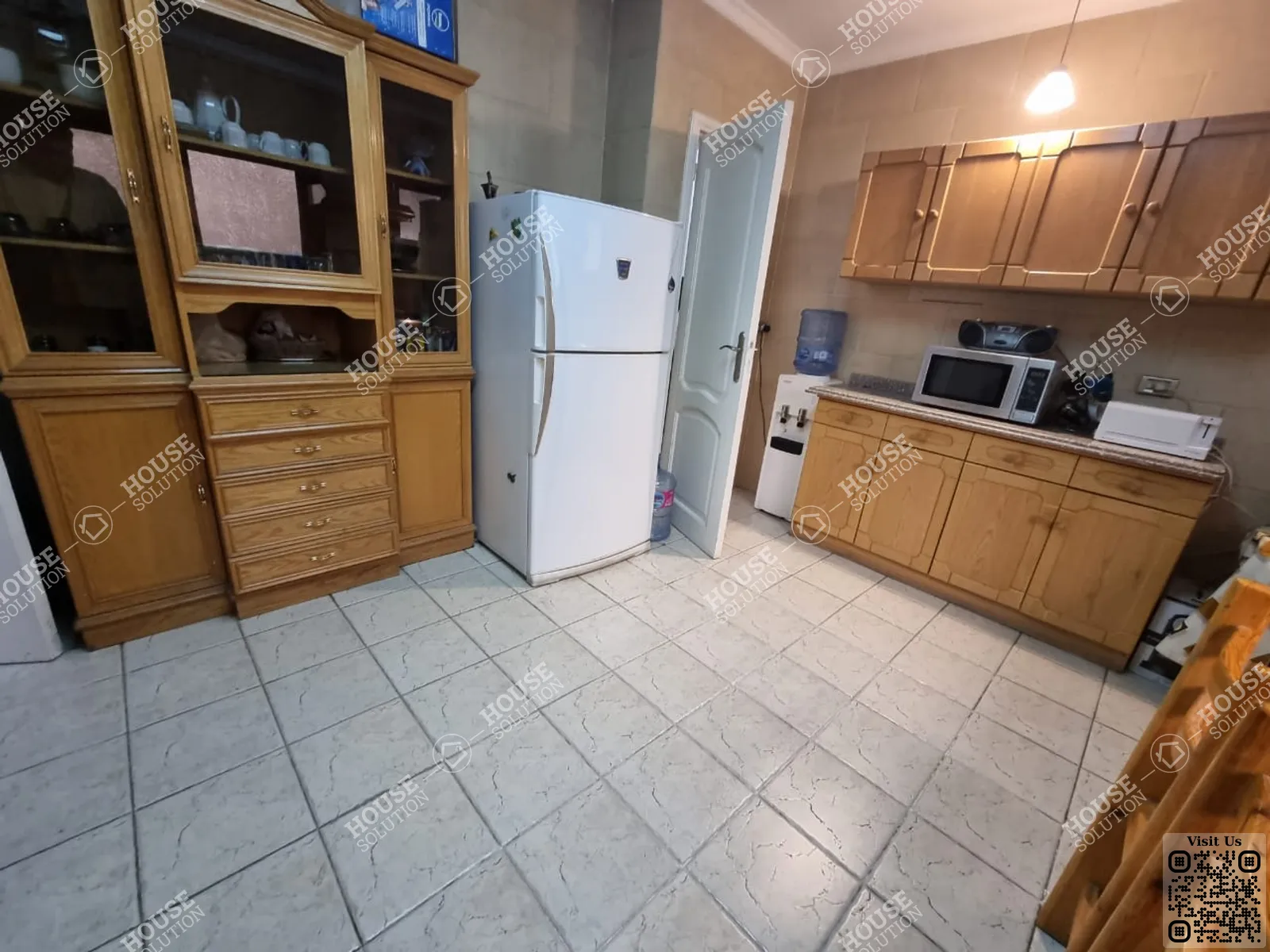 KITCHEN  @ Apartments For Rent In Maadi Maadi Sarayat Area: 280 m² consists of 3 Bedrooms 2 Bathrooms Furnished 5 stars #3029-2