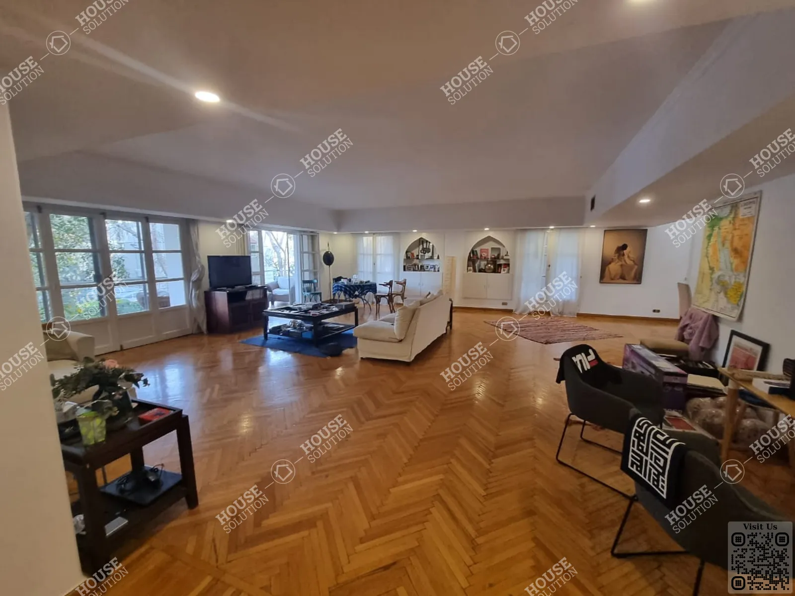 RECEPTION  @ Apartments For Rent In Maadi Maadi Sarayat Area: 320 m² consists of 4 Bedrooms 3 Bathrooms Modern furnished 5 stars #3042-0