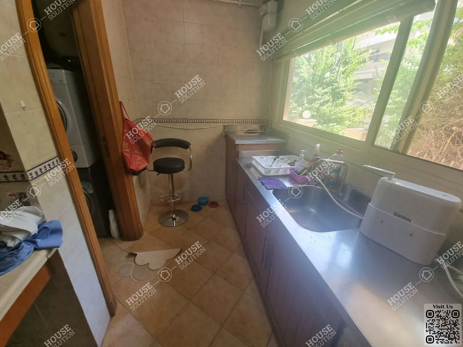 KITCHEN  @ Apartments For Rent In Maadi Maadi Sarayat Area: 350 m² consists of 4 Bedrooms 4 Bathrooms Modern furnished 5 stars #3142-1