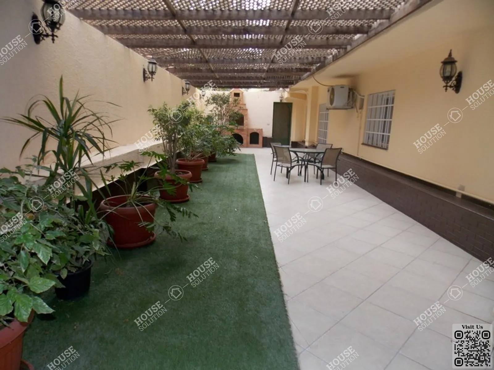 مصطبة @ شقق للإيجار في المعادي سرايات المعادي مساحة: 480 م² تتكون من 5 غرفة 6 حمام مفروش 5 نجوم #3155-0