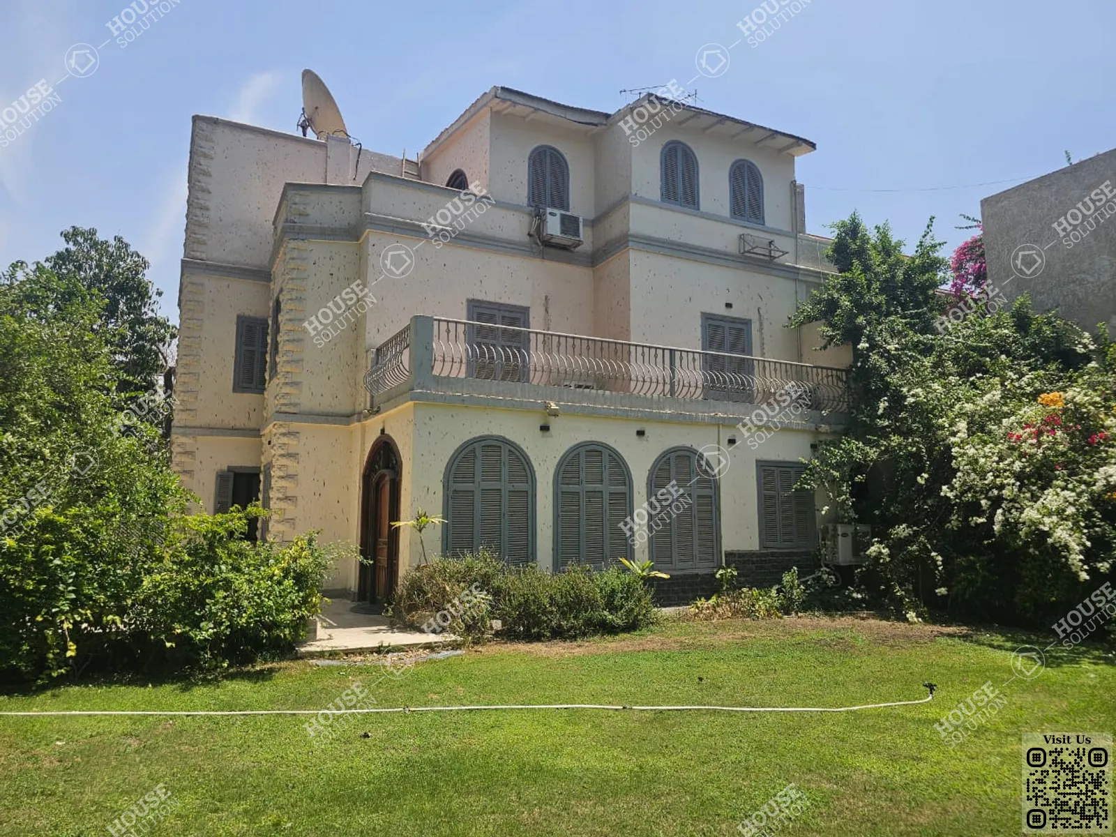 OUTSIDE VIEW  @ Villas For Rent In Maadi Maadi Sarayat Area: 800 m² consists of 6 Bedrooms 4 Bathrooms Semi furnished 5 stars #3166-0