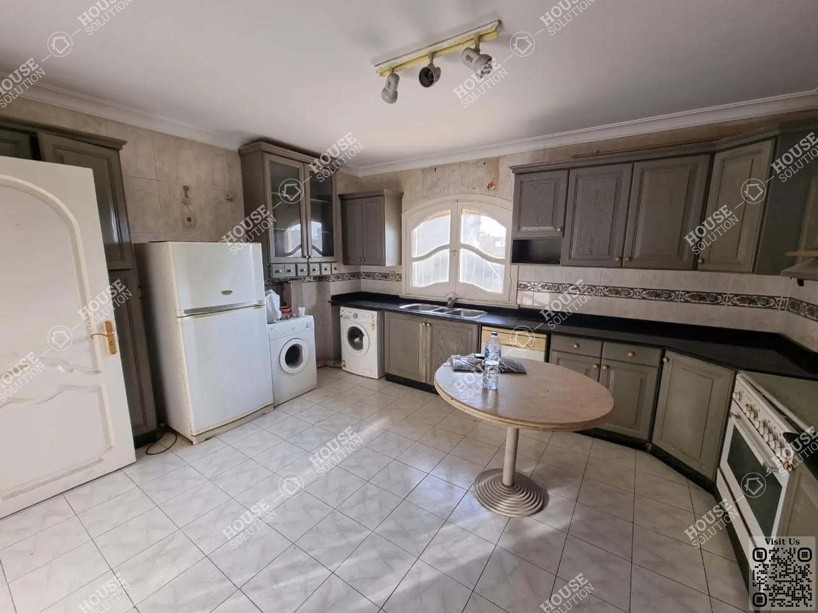 KITCHEN  @ Penthouses For Rent In Maadi Maadi Degla Area: 280 m² consists of 3 Bedrooms 2 Bathrooms Semi furnished 5 stars #3168-1