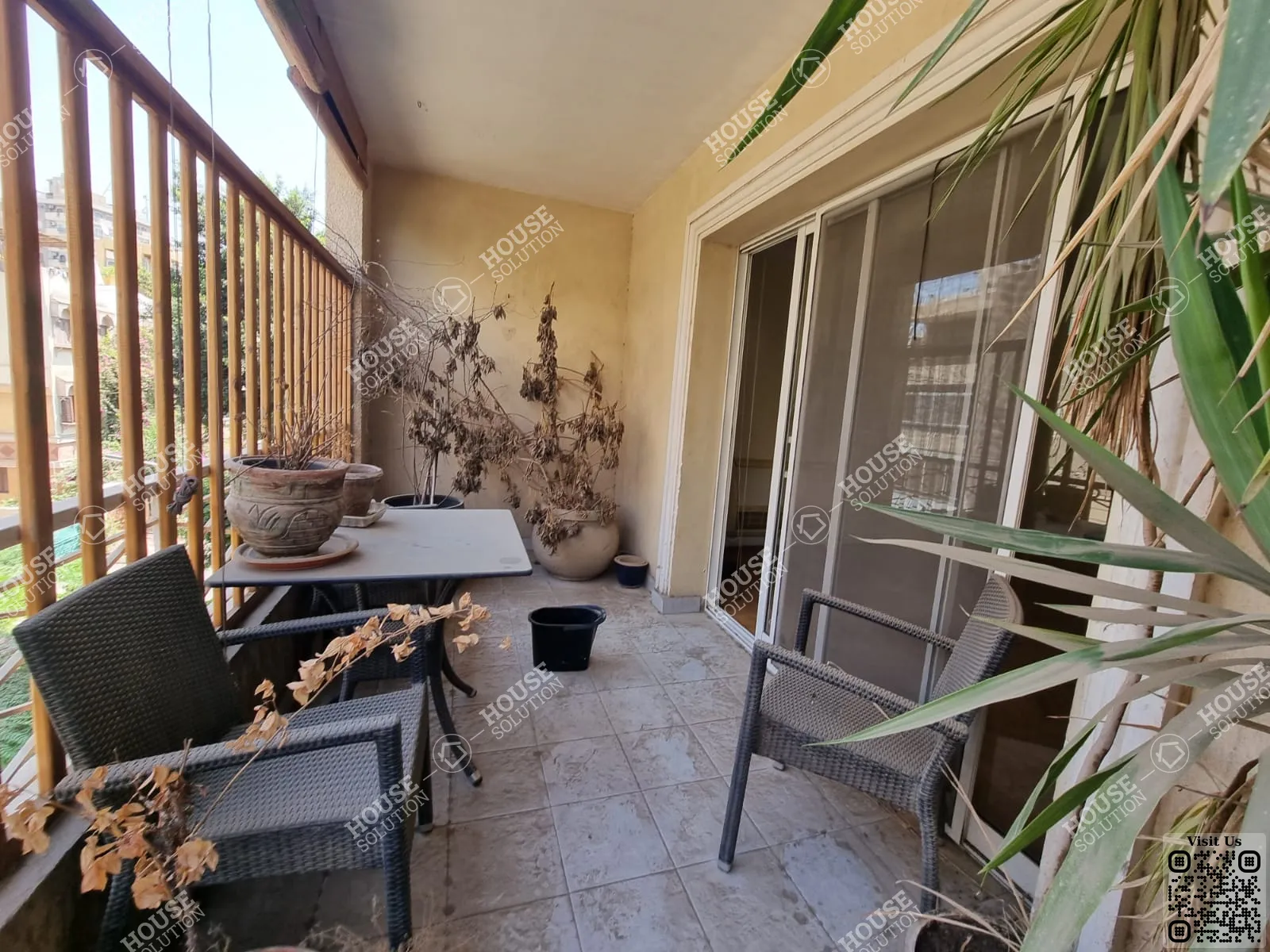 BALCONY  @ Apartments For Rent In Maadi Maadi Sarayat Area: 300 m² consists of 4 Bedrooms 3 Bathrooms Semi furnished 5 stars #3256-0