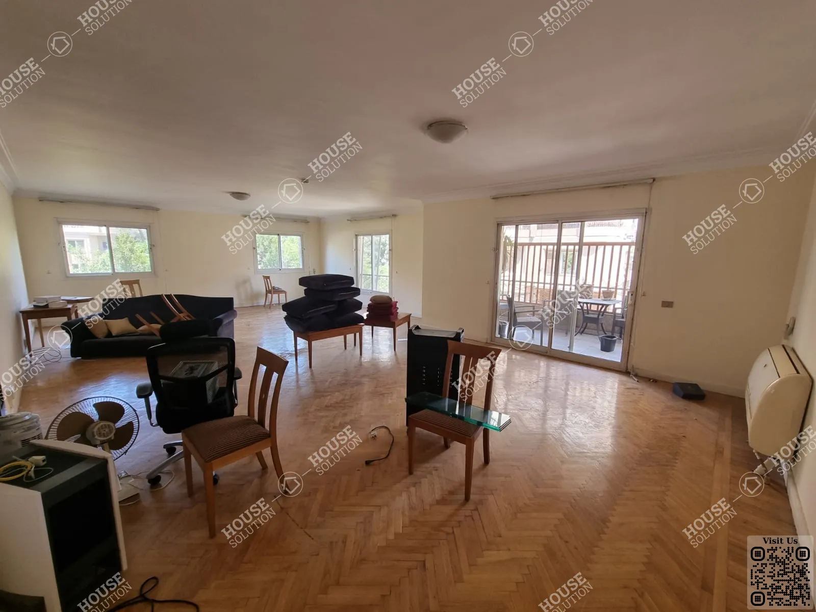 RECEPTION  @ Apartments For Rent In Maadi Maadi Sarayat Area: 230 m² consists of 4 Bedrooms 3 Bathrooms Semi furnished 5 stars #3256-1