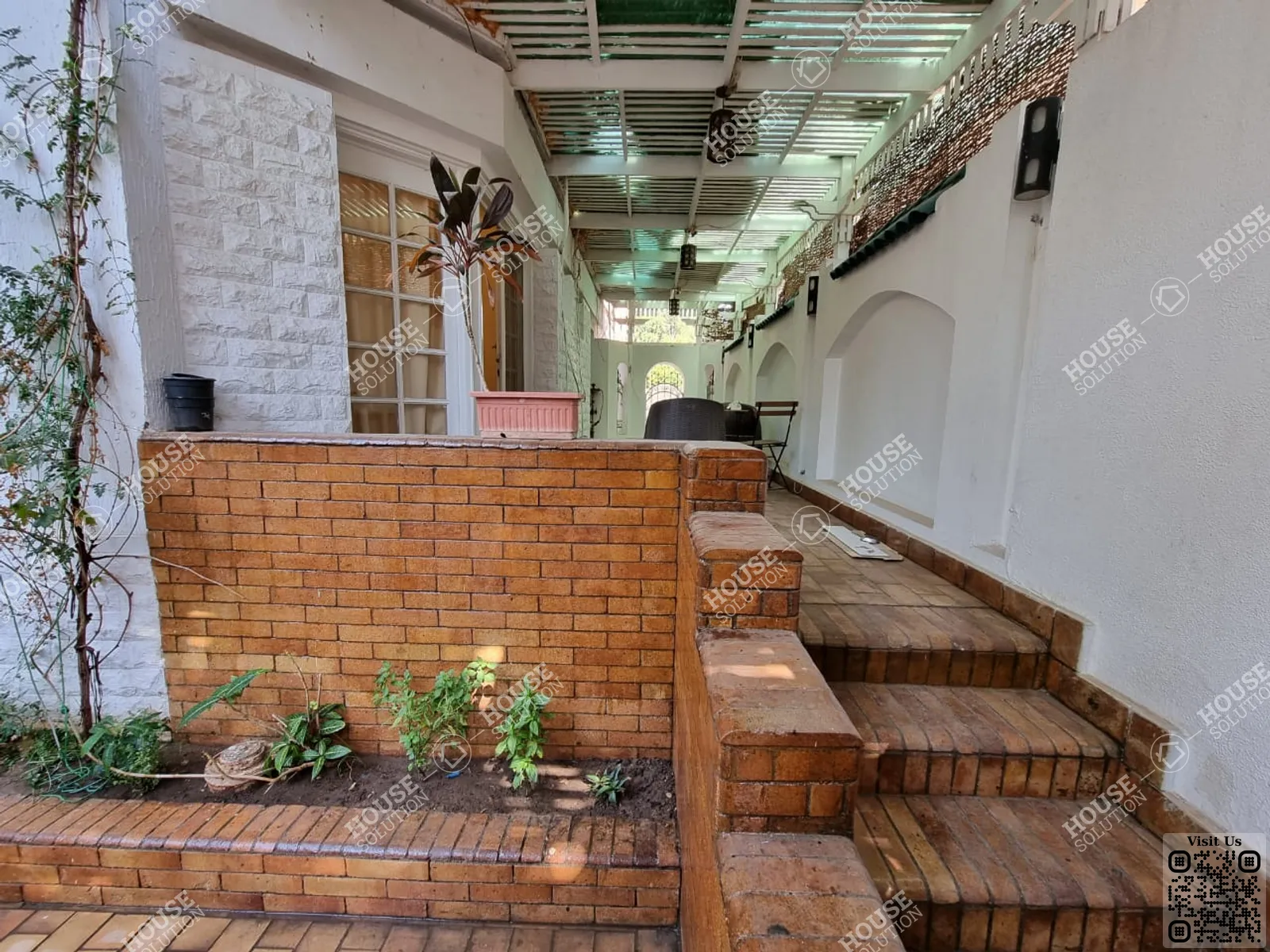 TERRACE  @ Ground Floors For Rent In Maadi Maadi Sarayat Area: 300 m² consists of 3 Bedrooms 3 Bathrooms Modern furnished 5 stars #3307-1