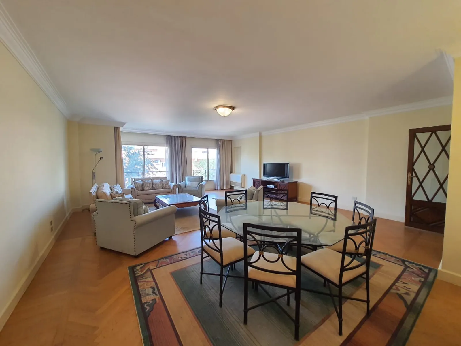 Apartments For Sale In Maadi Maadi Sarayat Area: 320 m² consists of 4 Bedrooms 4 Bathrooms Furnished 5 stars #3319