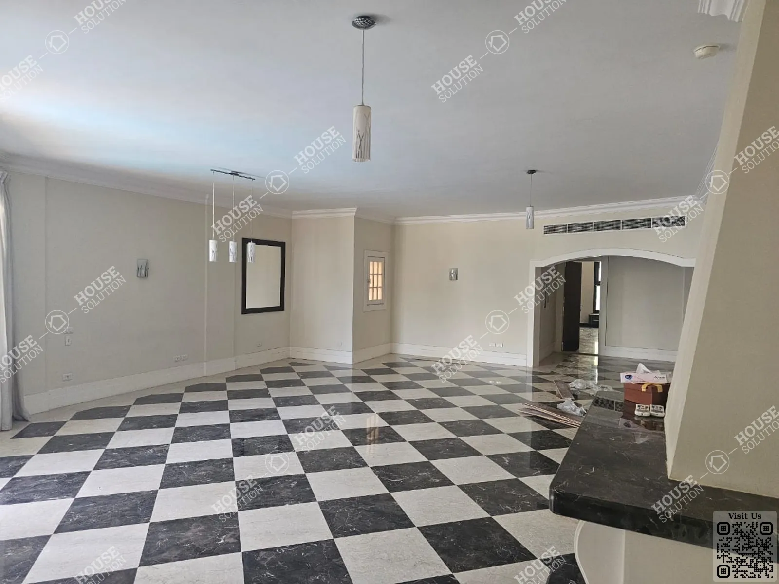 غرفة الاستقبال	 @ شقق للإيجار في المعادي سرايات المعادي مساحة: 220 م² تتكون من 4 غرفة 4 حمام مفروش 5 نجوم #3321-0