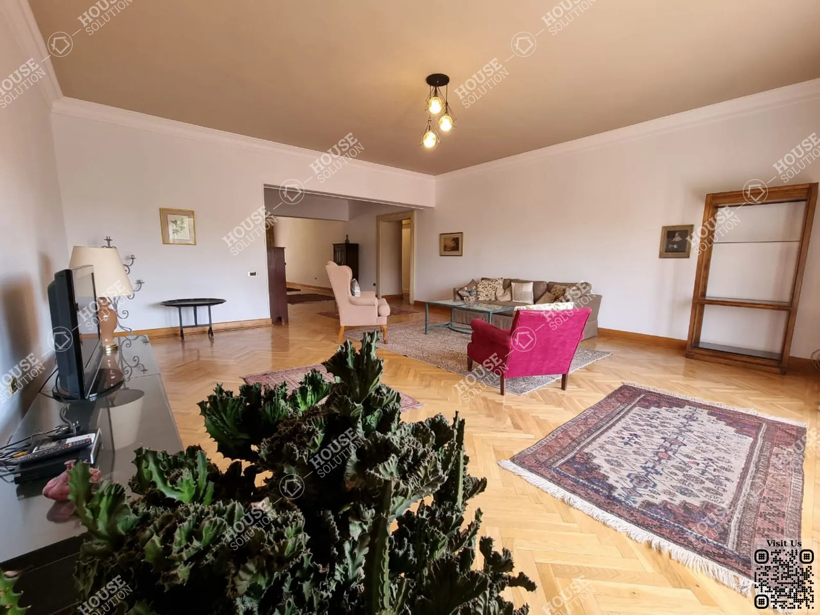 RECEPTION @ Apartments For Rent In Maadi Maadi Sarayat Area: 220 m² consists of 3 Bedrooms 2 Bathrooms Modern furnished 5 stars #3494-1