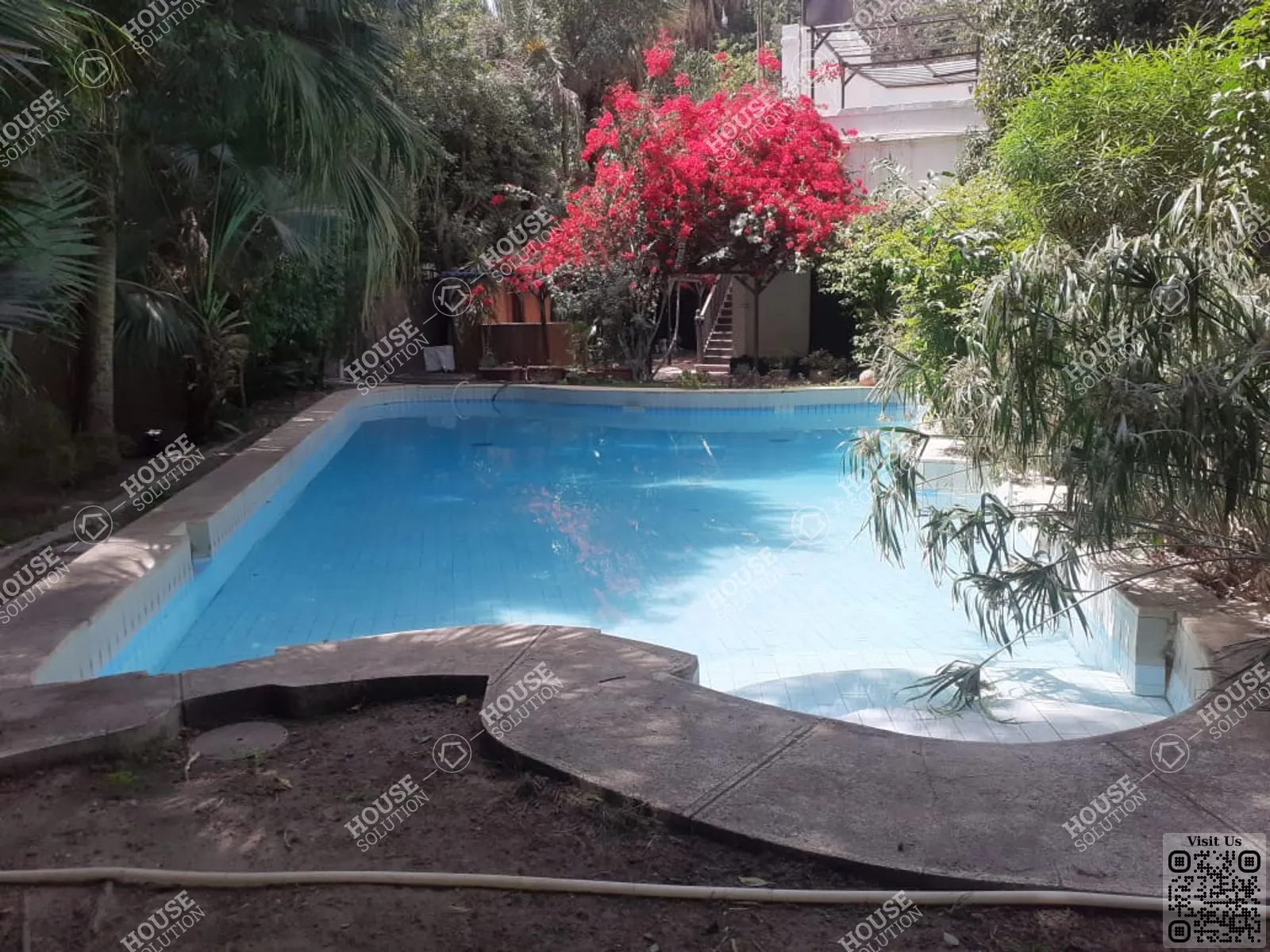 RECEPTION  @ Villas For Rent In Maadi Maadi Sarayat Area: 1050 m² consists of 4 Bedrooms 2 Bathrooms Semi furnished 5 stars #3549-0