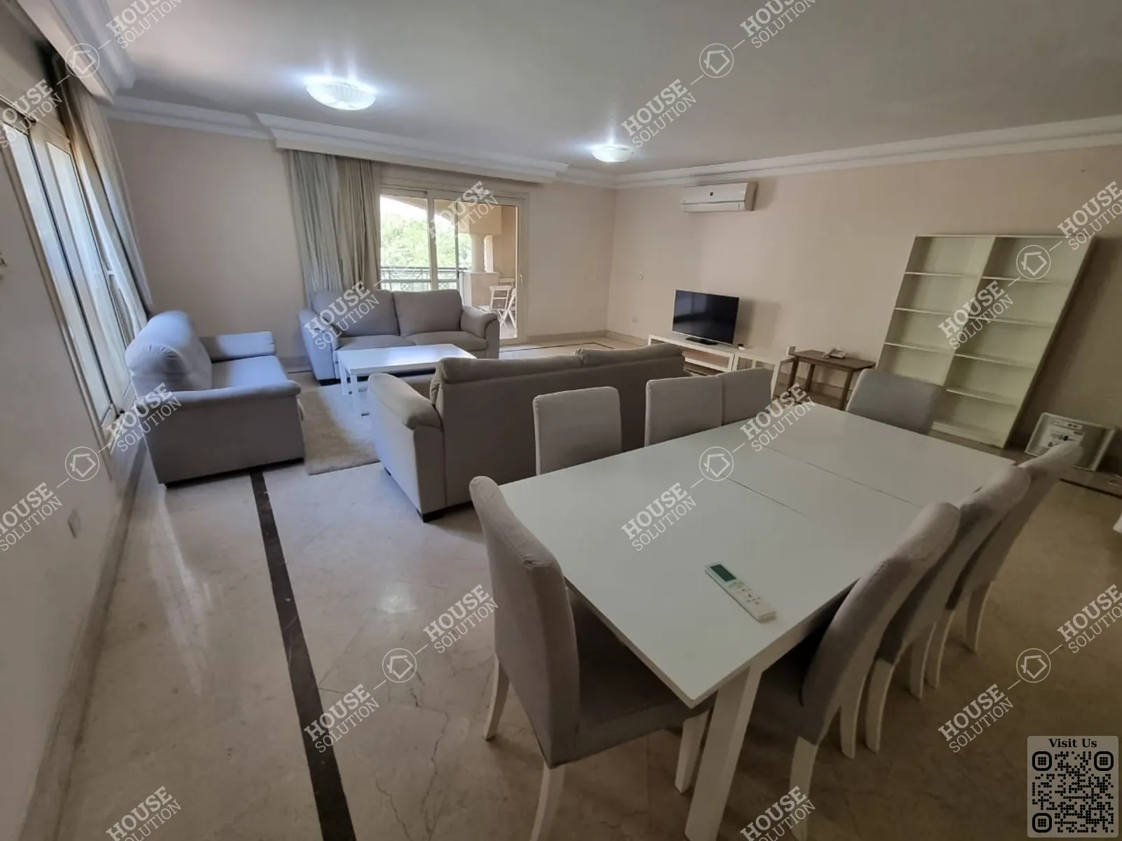 غرفة الاستقبال	 @ شقق للإيجار في المعادي سرايات المعادي مساحة: 300 م² تتكون من 4 غرفة 4 حمام مفروش 5 نجوم #3565-1