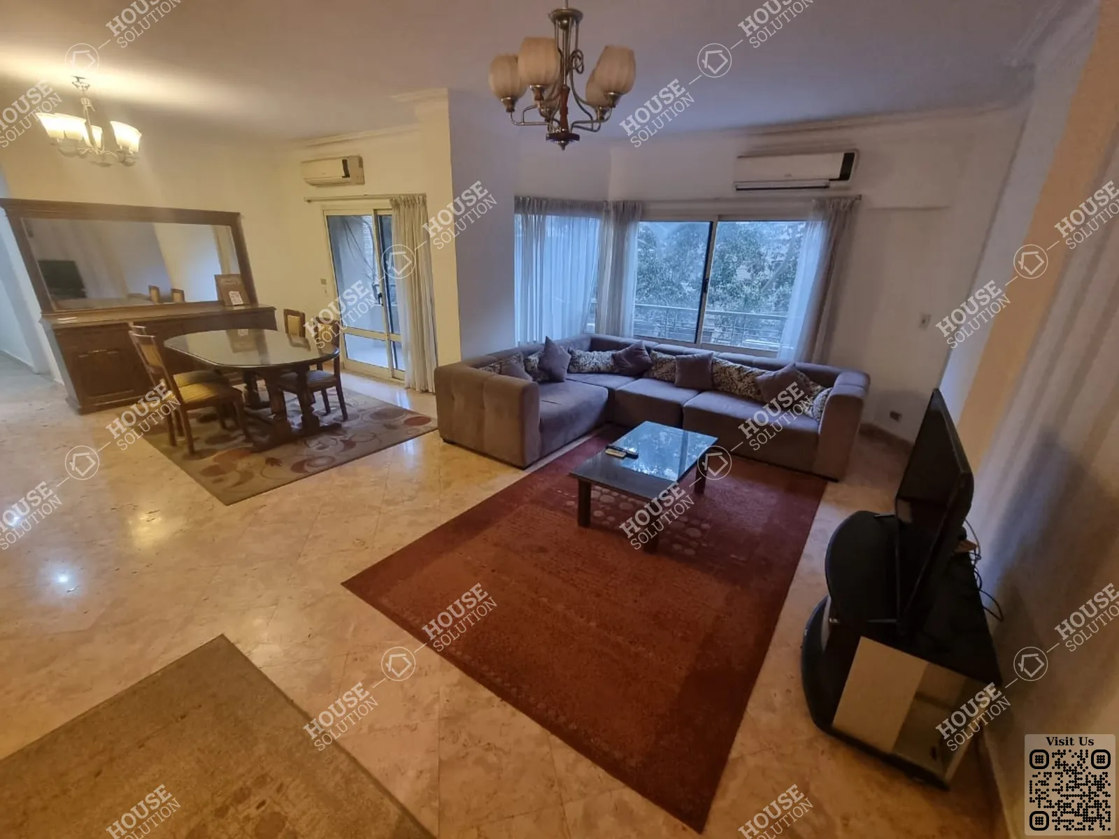 RECEPTION @ Apartments For Rent In Maadi Maadi Sarayat Area: 160 m² consists of 3 Bedrooms 2 Bathrooms Furnished 5 stars #3584-0