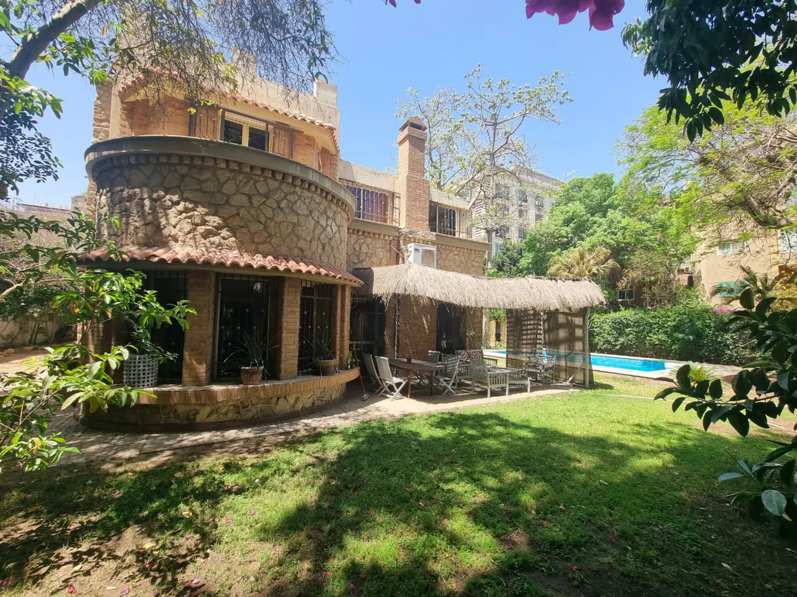 Villas For Sale In Maadi Maadi Sarayat Area: 1050 m² consists of 5 Bedrooms 4 Bathrooms Semi furnished 5 stars #3589