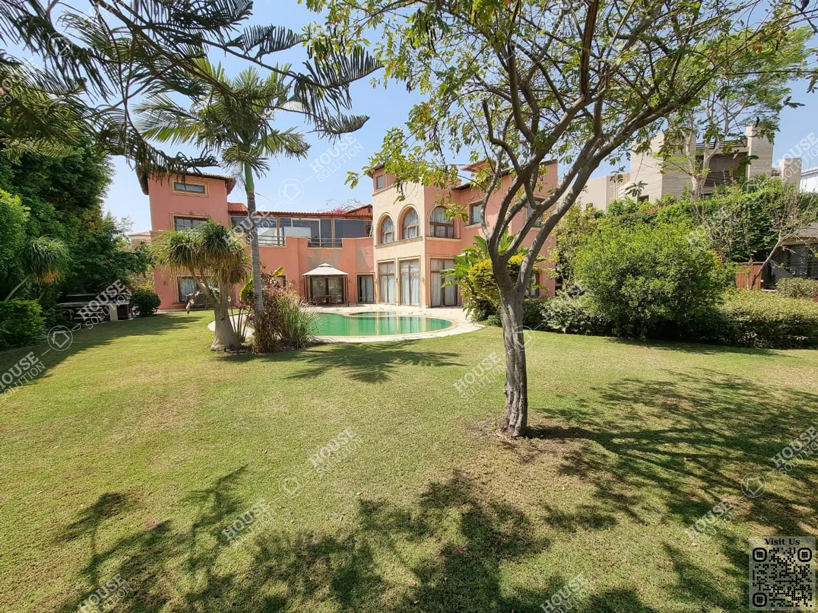 PRIVATE GARDEN  @ Villas For Rent In Katameya katameya Heights Area: 600 m² consists of 5 Bedrooms 4 Bathrooms Semi furnished 5 stars #3590-2