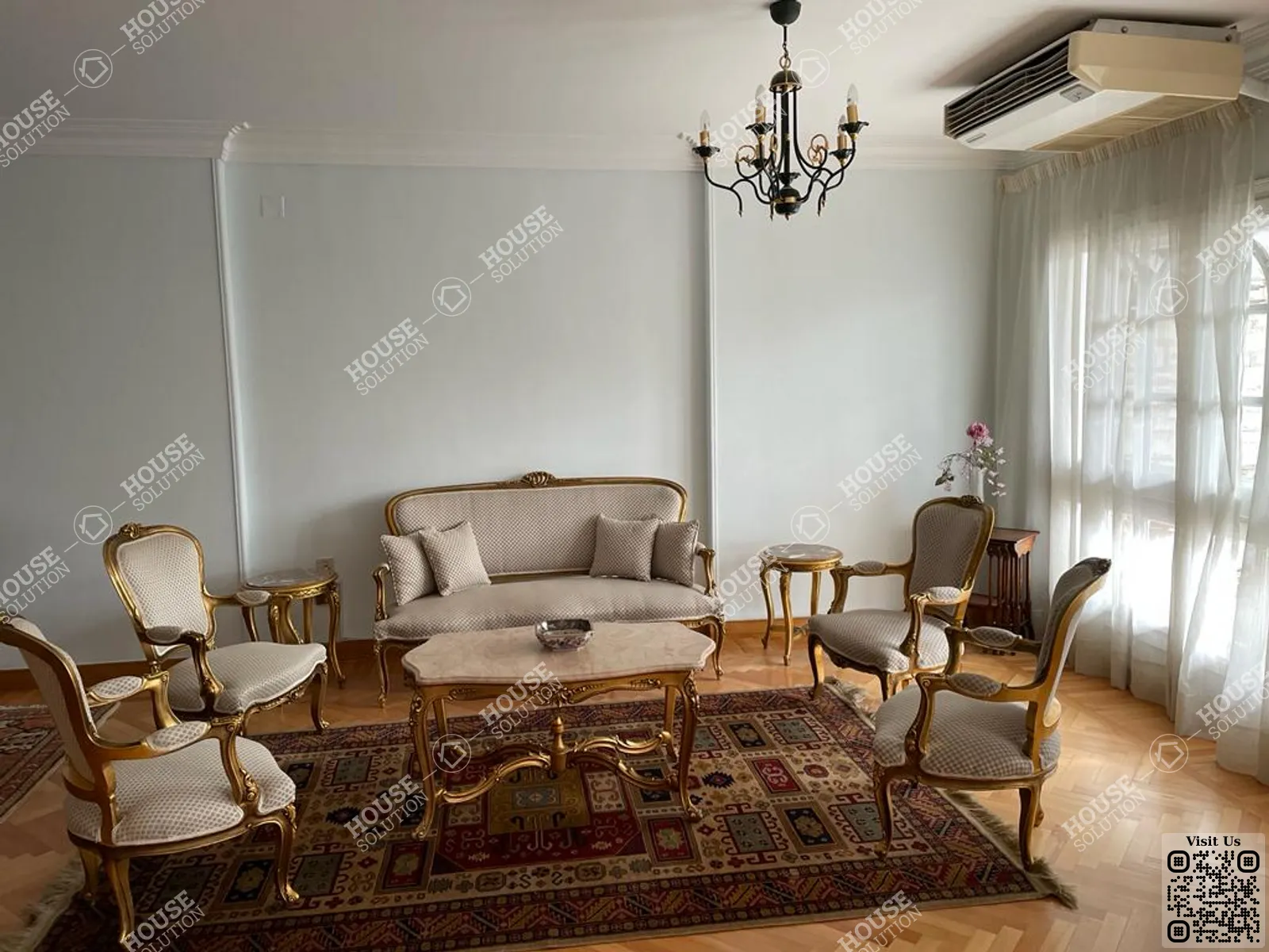 RECEPTION  @ Apartments For Rent In Maadi Maadi Sarayat Area: 180 m² consists of 3 Bedrooms 3 Bathrooms Furnished 5 stars #3595-1