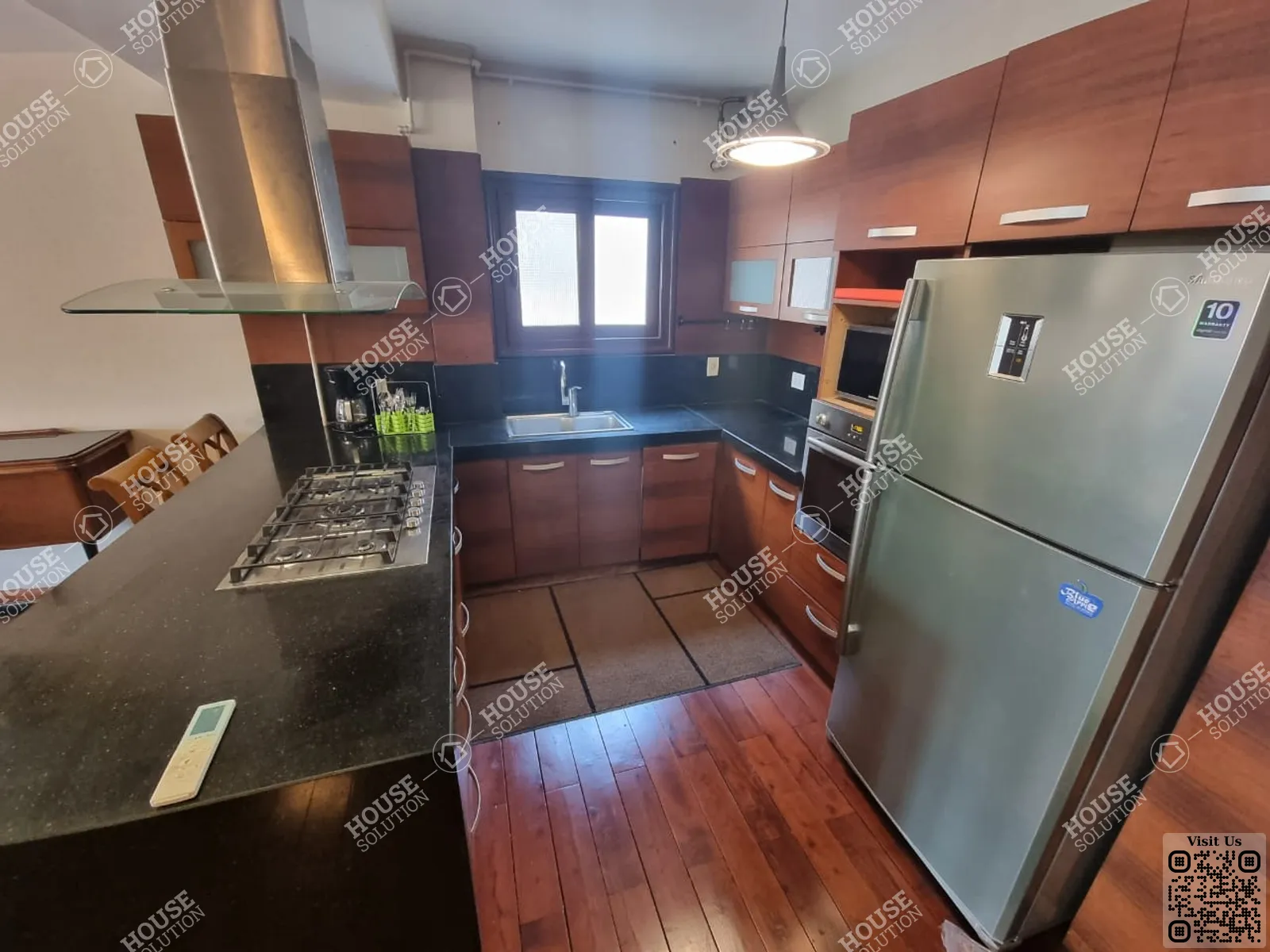 KITCHEN  @ Apartments For Rent In Maadi Maadi Sarayat Area: 160 m² consists of 2 Bedrooms 2 Bathrooms Modern furnished 5 stars #3641-1