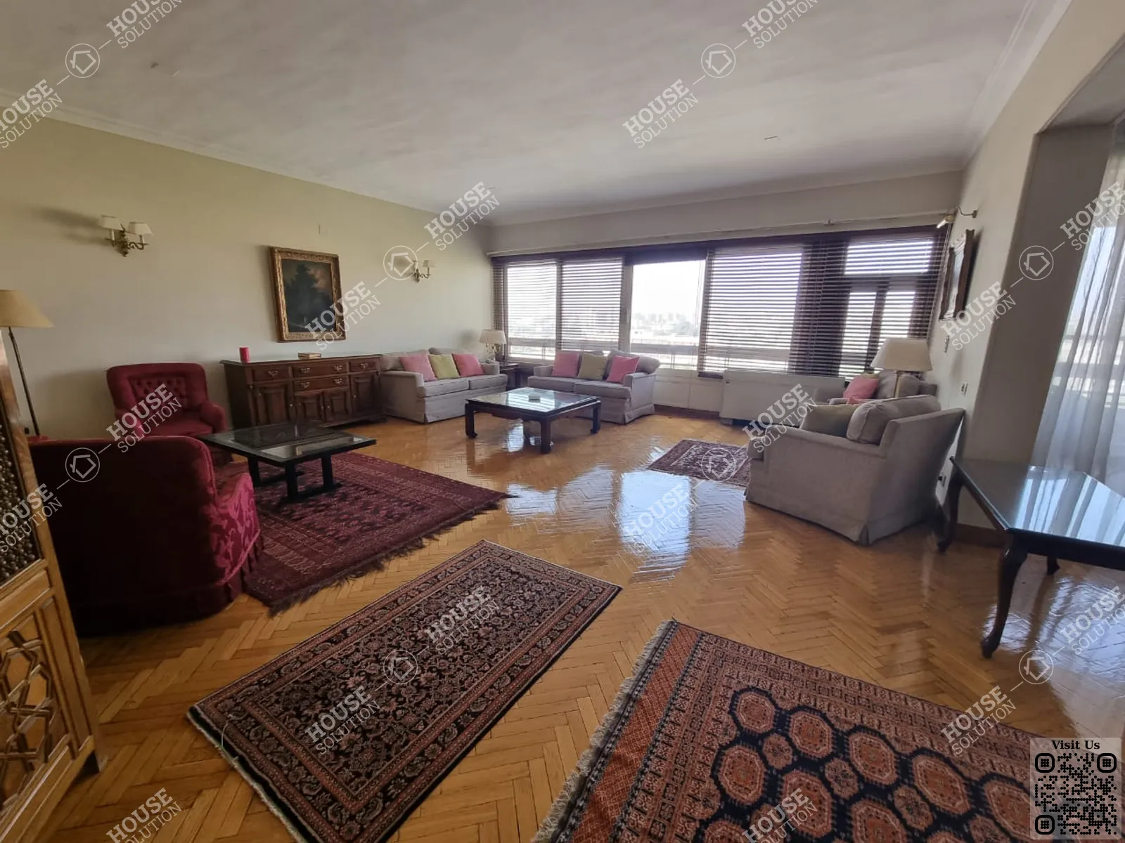 RECEPTION  @ Apartments For Rent In Maadi Maadi Degla Area: 180 m² consists of 3 Bedrooms 2 Bathrooms Furnished 5 stars #3643-2