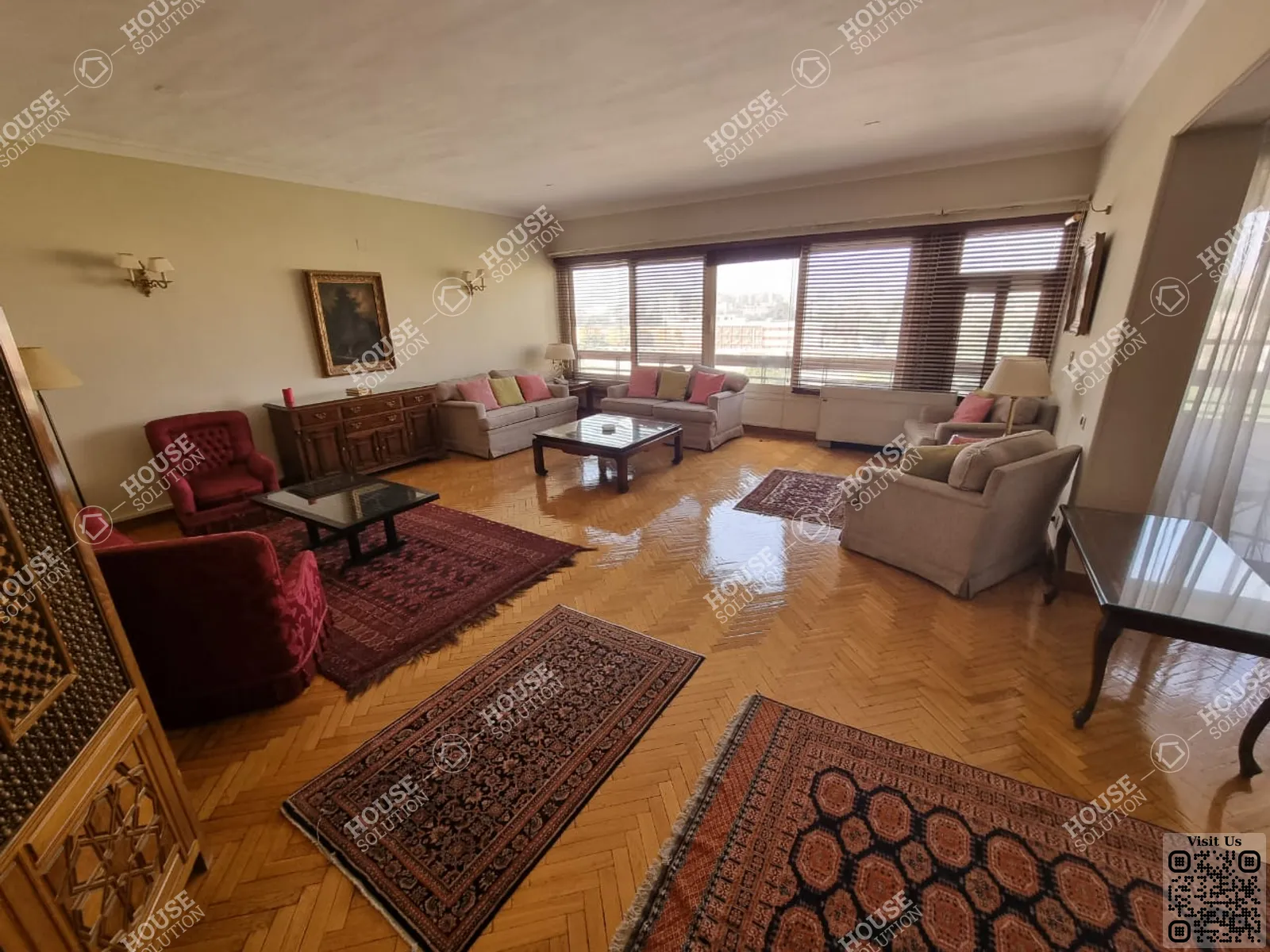 RECEPTION  @ Apartments For Rent In Maadi Maadi Degla Area: 180 m² consists of 3 Bedrooms 2 Bathrooms Furnished 5 stars #3643-1