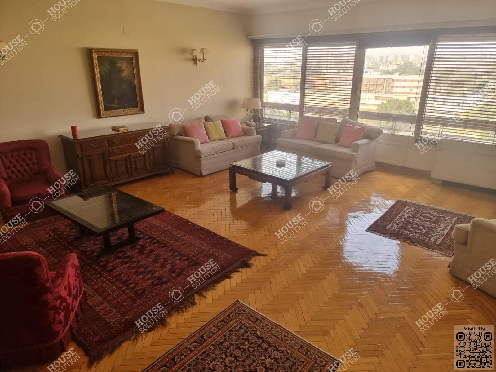 RECEPTION  @ Apartments For Rent In Maadi Maadi Degla Area: 180 m² consists of 3 Bedrooms 2 Bathrooms Furnished 5 stars #3643-0
