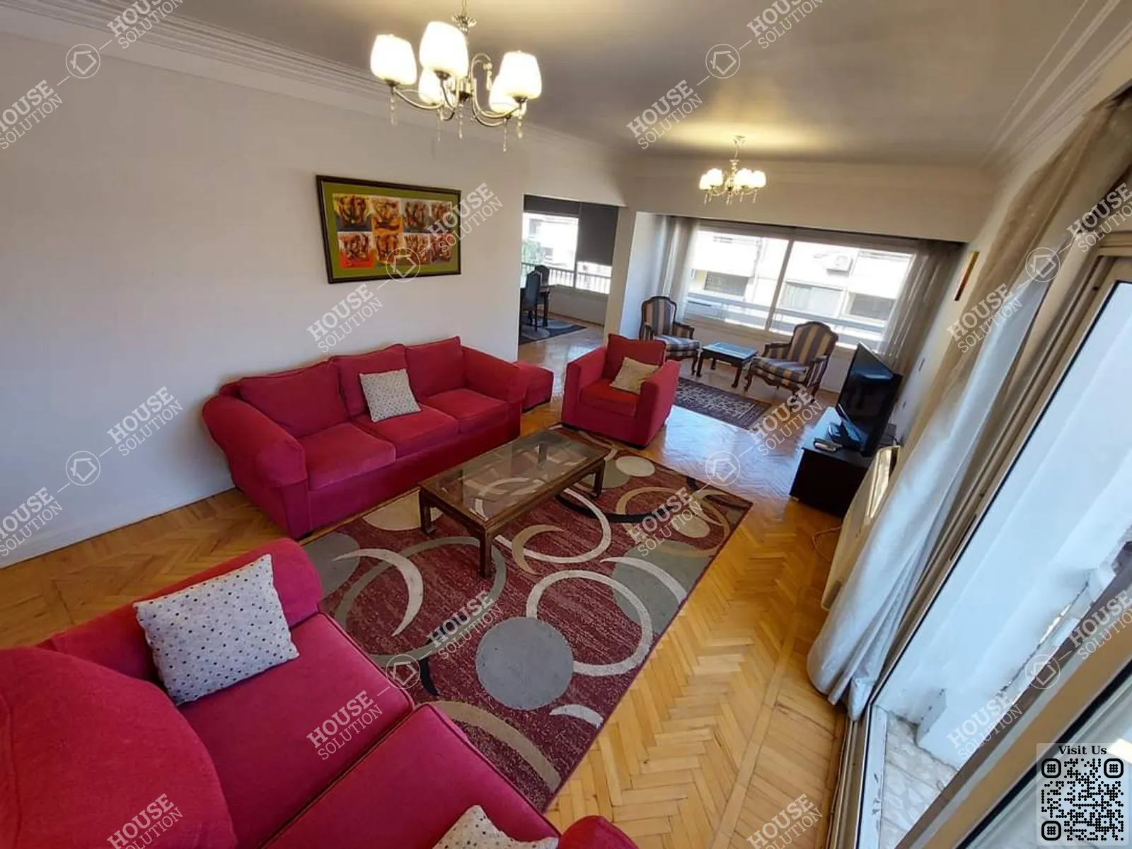 RECEPTION  @ Apartments For Rent In Maadi Maadi Degla Area: 180 m² consists of 3 Bedrooms 3 Bathrooms Furnished 5 stars #3661-0