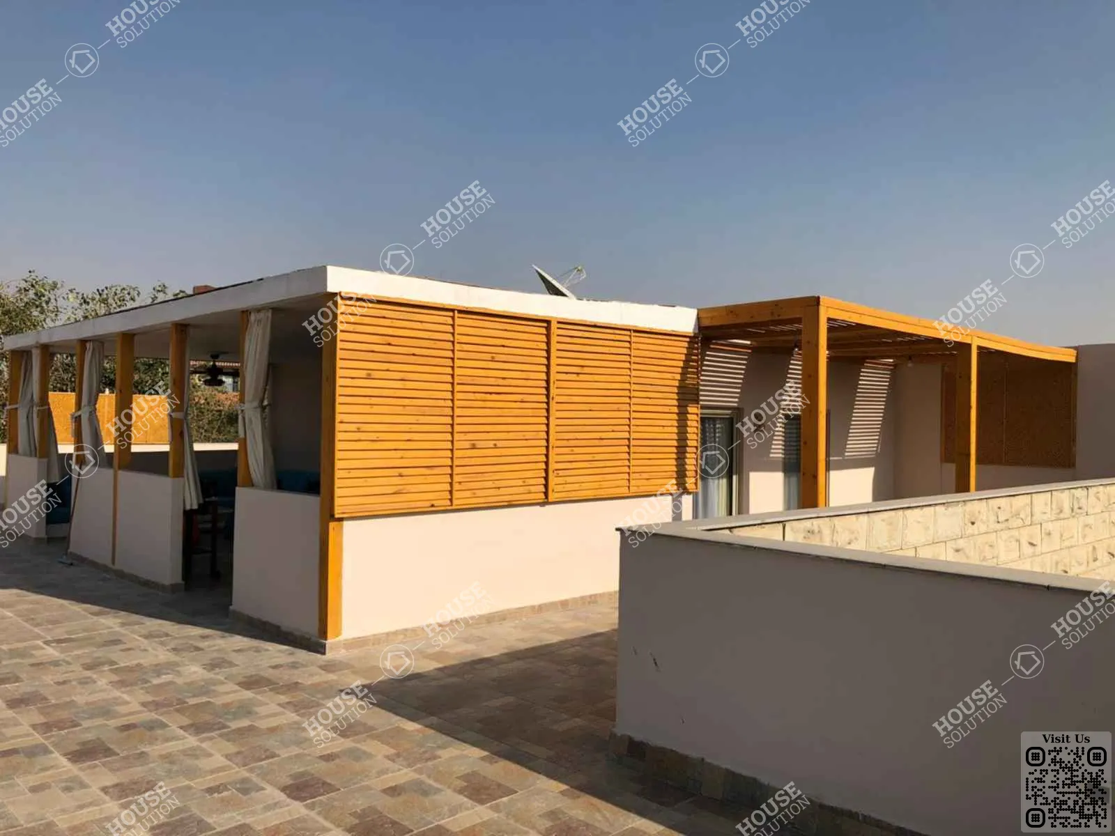 TERRACE  @ Studios For Rent In Maadi Maadi Sarayat Area: 70 m² consists of 1 Bedrooms 1 Bathrooms Modern furnished 5 stars #3664-2