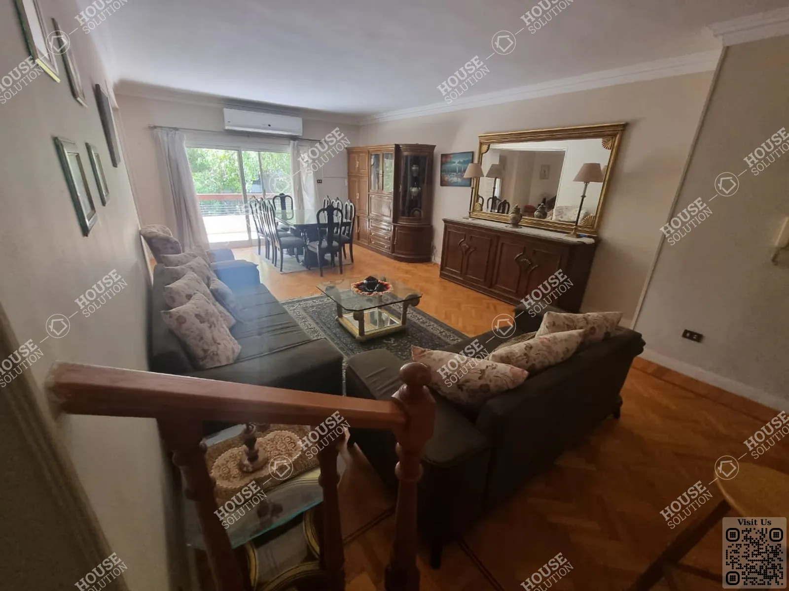 RECEPTION  @ Apartments For Rent In Maadi Maadi Sarayat Area: 220 m² consists of 3 Bedrooms 2 Bathrooms Furnished 5 stars #3709-0