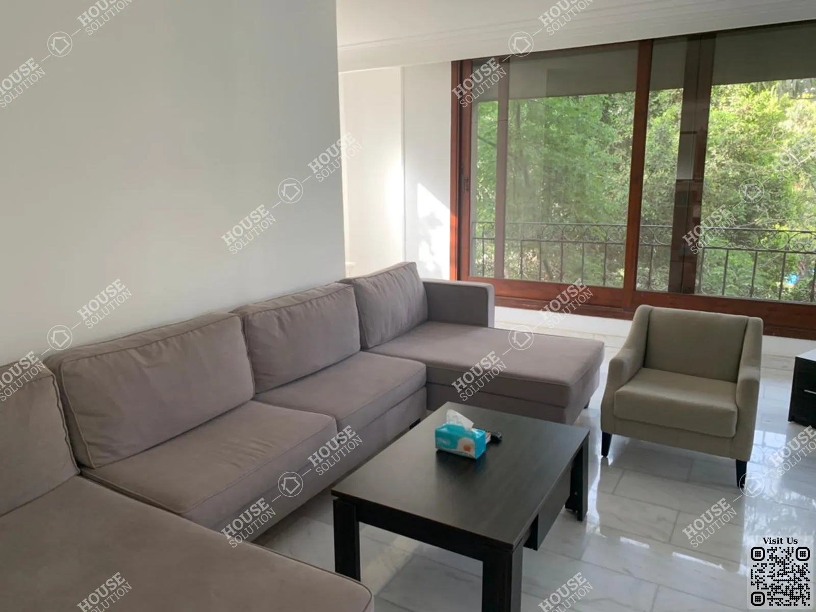 RECEPTION @ Apartments For Rent In Maadi Maadi Sarayat Area: 180 m² consists of 2 Bedrooms 2 Bathrooms Modern furnished 5 stars #3778-0