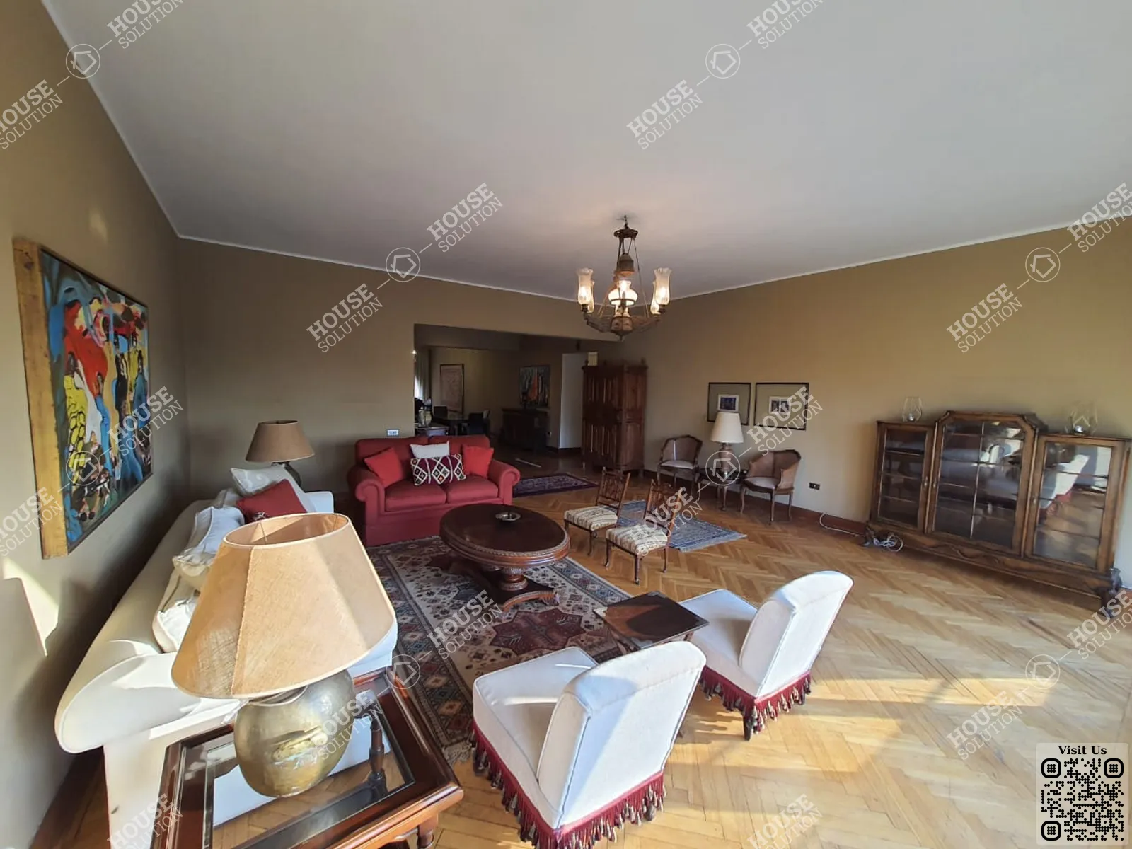 RECEPTION @ Apartments For Rent In Maadi Maadi Sarayat Area: 180 m² consists of 3 Bedrooms 2 Bathrooms Modern furnished 5 stars #3806-2