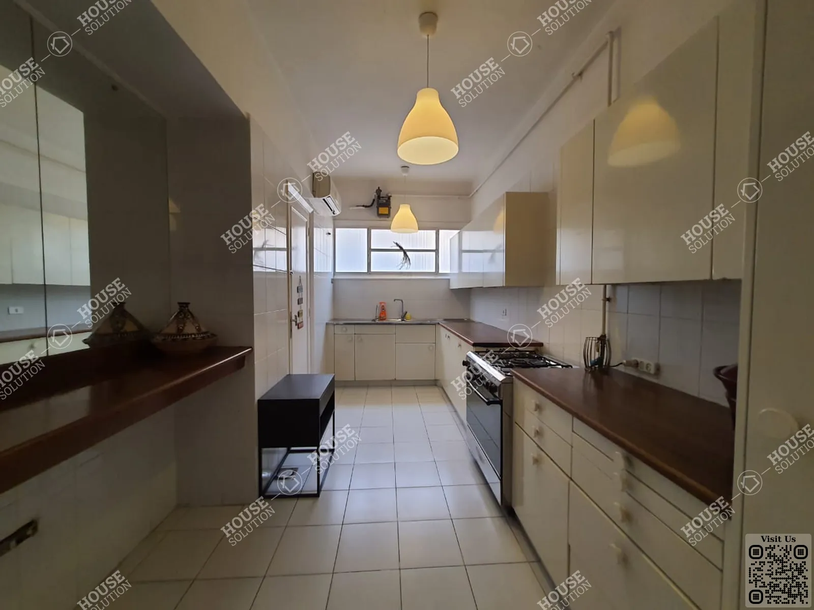 KITCHEN @ Apartments For Rent In Maadi Maadi Sarayat Area: 180 m² consists of 3 Bedrooms 2 Bathrooms Modern furnished 5 stars #3806-1