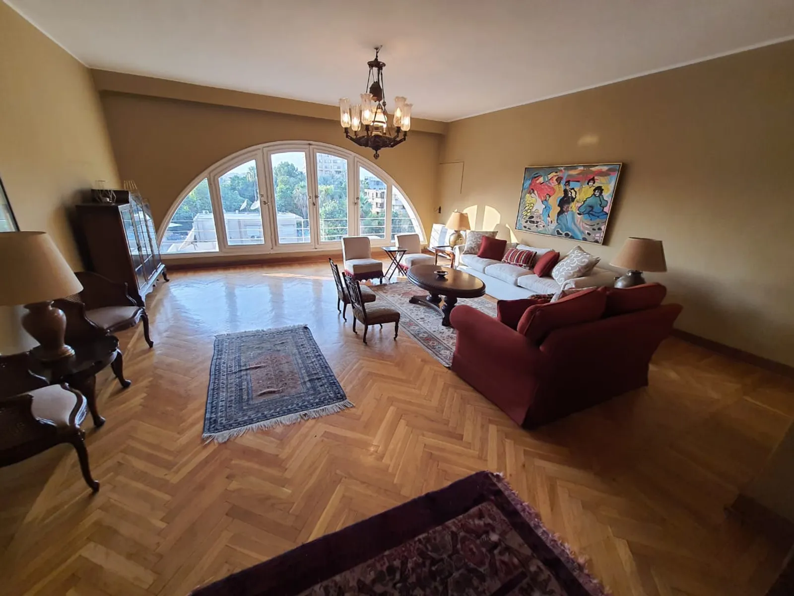 Apartments For Sale In Maadi Maadi Sarayat Area: 180 m² consists of 3 Bedrooms 2 Bathrooms Modern furnished 5 stars #3806