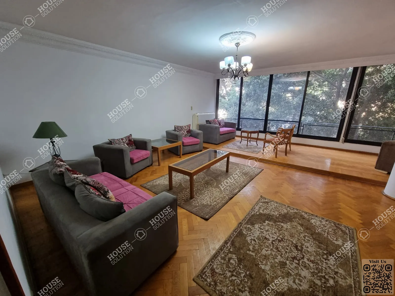 RECEPTION  @ Apartments For Rent In Maadi Maadi Sarayat Area: 200 m² consists of 3 Bedrooms 2 Bathrooms Furnished 5 stars #3842-2