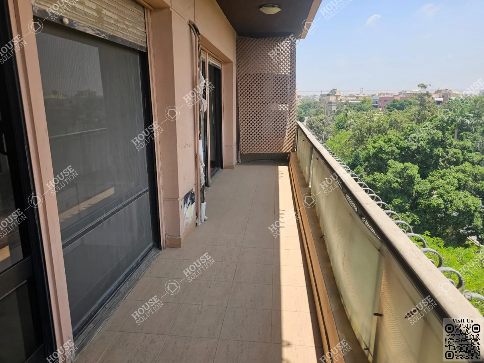 BALCONY  @ Apartments For Rent In Maadi Maadi Sarayat Area: 220 m² consists of 3 Bedrooms 3 Bathrooms Furnished 5 stars #3862-2