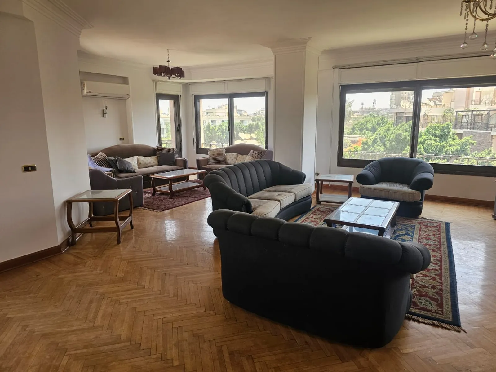 Apartments For Sale In Maadi Maadi Sarayat Area: 220 m² consists of 3 Bedrooms 3 Bathrooms Furnished 5 stars #3862