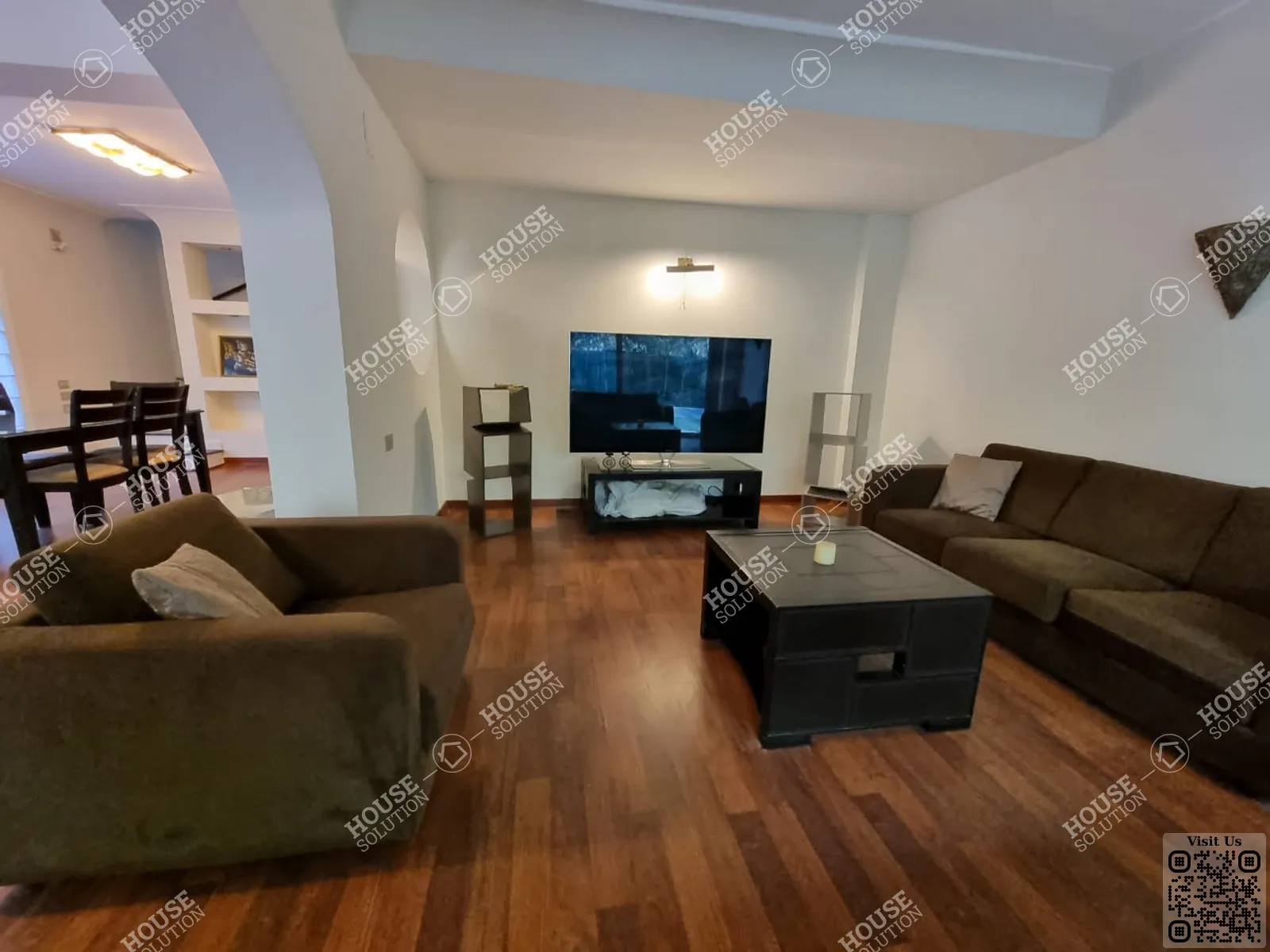 RECEPTION  @ Ground Floors For Rent In Maadi Maadi Sarayat Area: 320 m² consists of 3 Bedrooms 5 Bathrooms Furnished 5 stars #3926-1