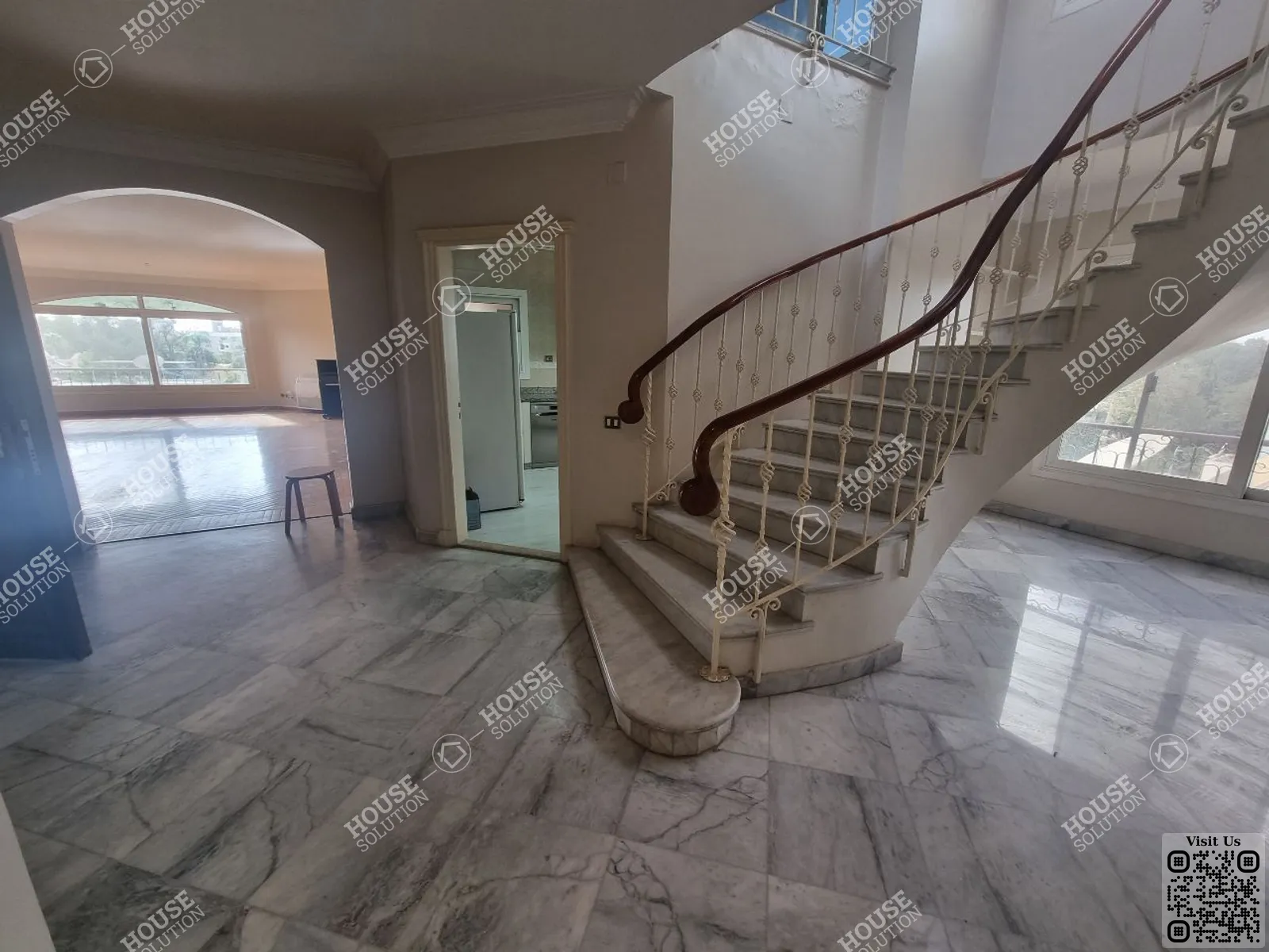 RECEPTION  @ Penthouses For Rent In Maadi Maadi Sarayat Area: 550 m² consists of 5 Bedrooms 4 Bathrooms Semi furnished 5 stars #3962-2