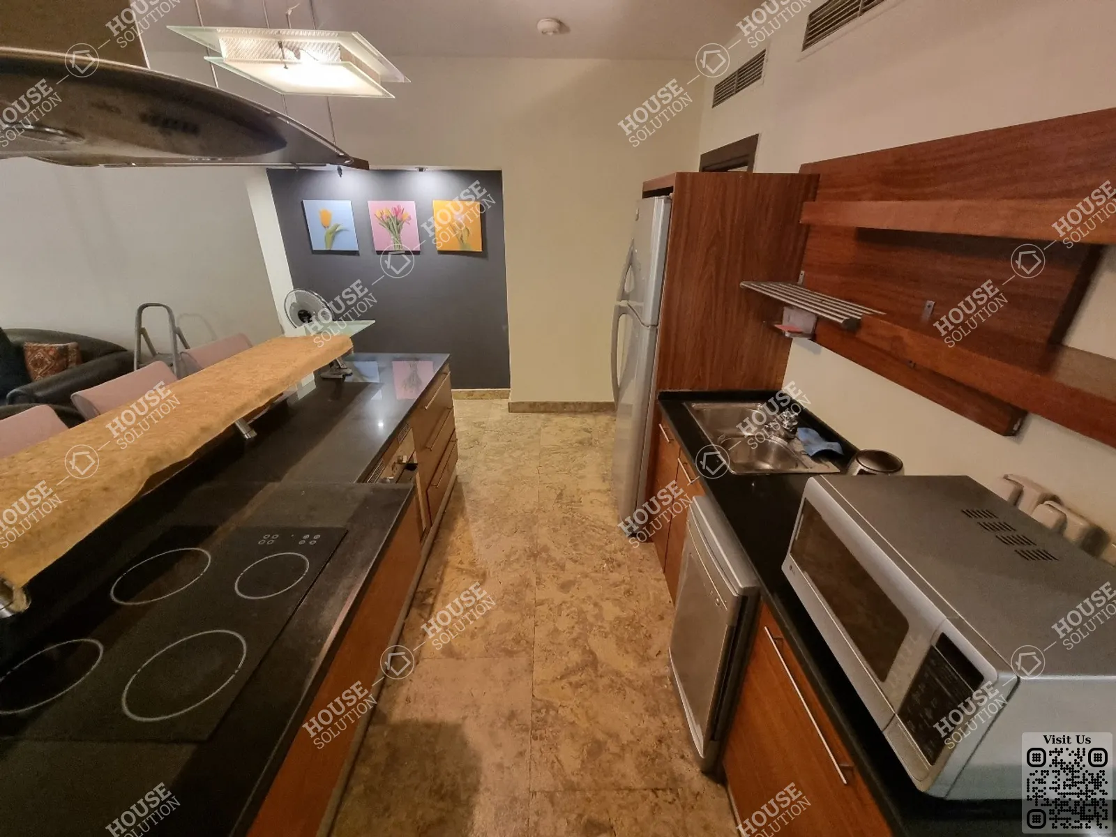 مطبخ	 @ دور ارضي للإيجار في المعادي سرايات المعادي مساحة: 110 م² تتكون من 2 غرفة 3 حمام مفروش مودرن 5 نجوم #4009-2