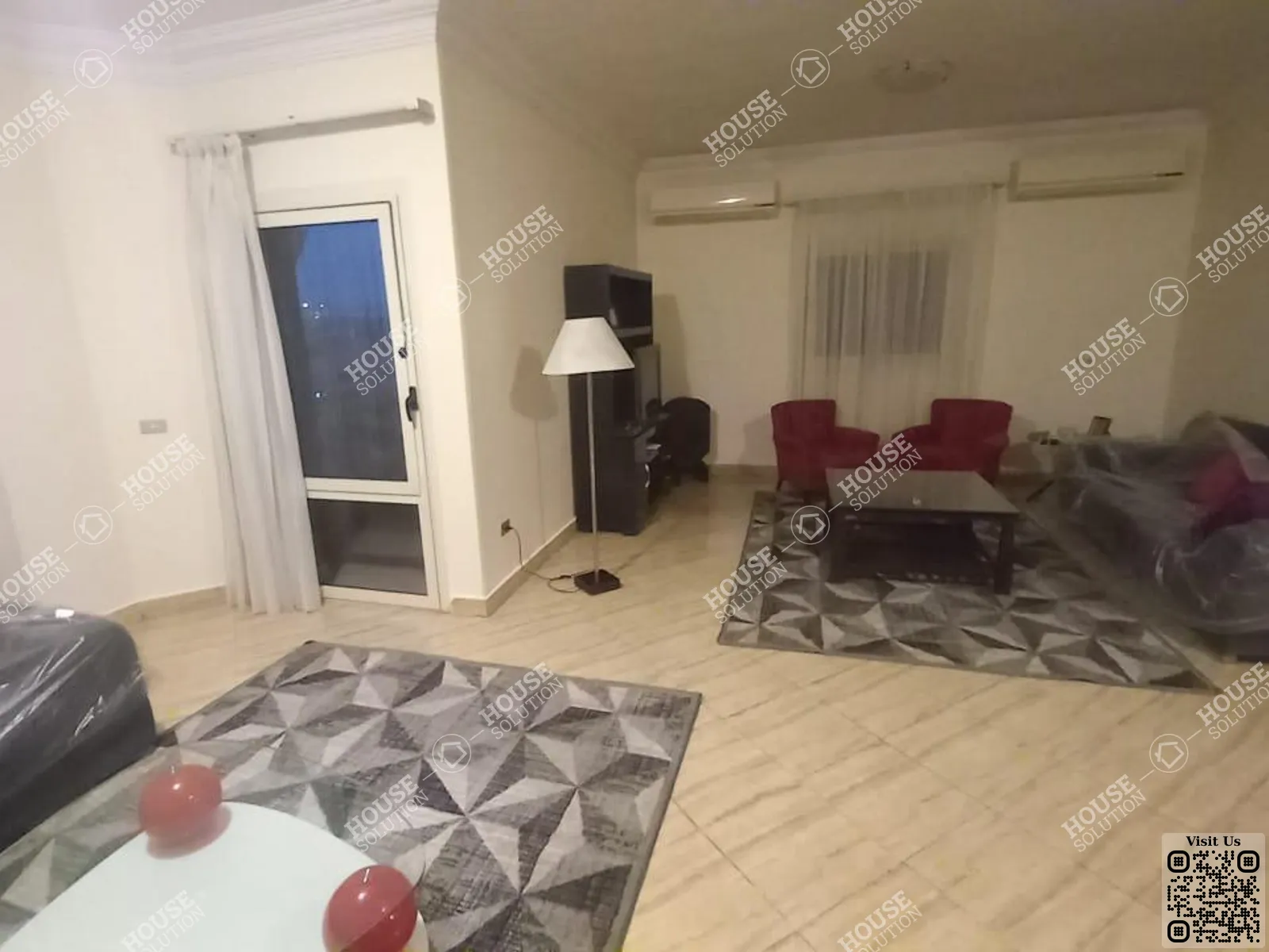 RECEPTION  @ Apartments For Rent In Maadi Maadi Degla Area: 200 m² consists of 3 Bedrooms 2 Bathrooms Furnished 4 stars #4020-0